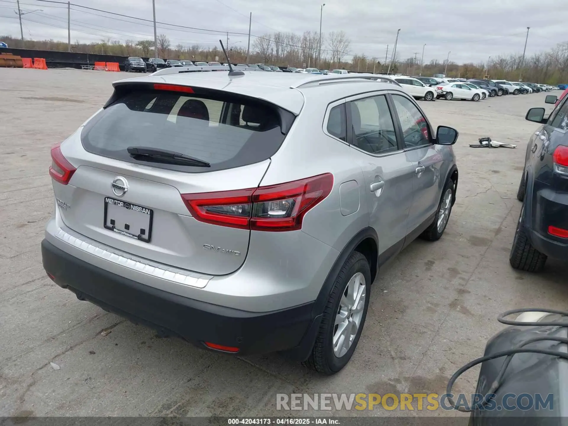 4 Фотография поврежденного автомобиля JN1BJ1BW3NW680142 NISSAN ROGUE SPORT 2022