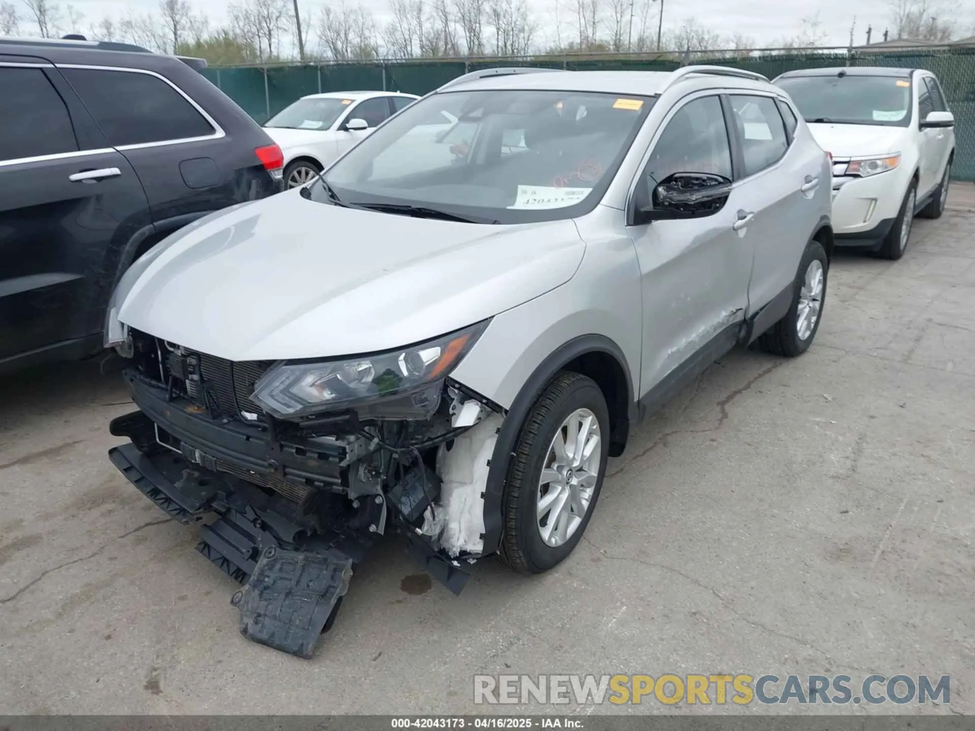 6 Фотография поврежденного автомобиля JN1BJ1BW3NW680142 NISSAN ROGUE SPORT 2022