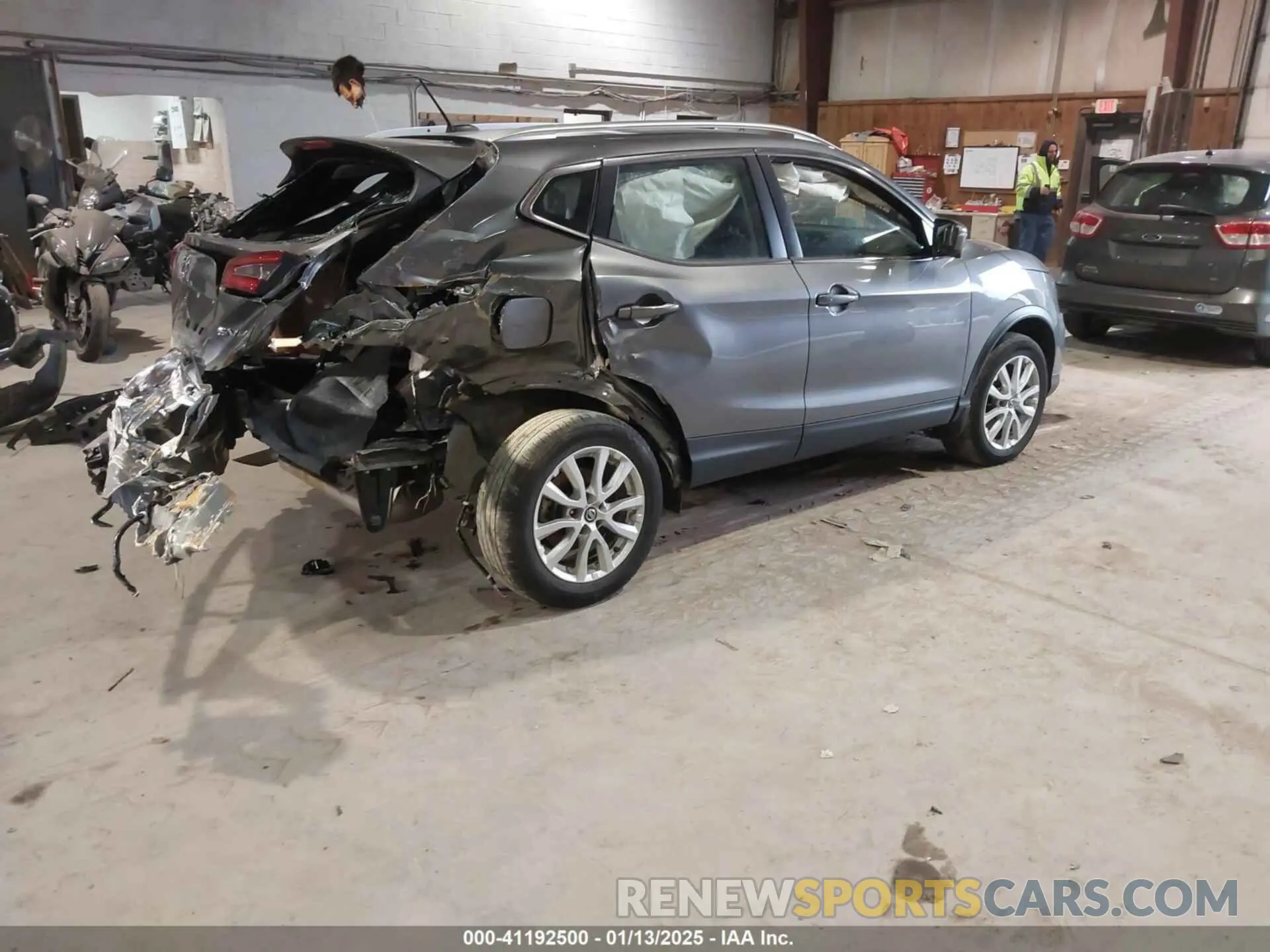 4 Photograph of a damaged car JN1BJ1BW4NW491810 NISSAN ROGUE SPORT 2022