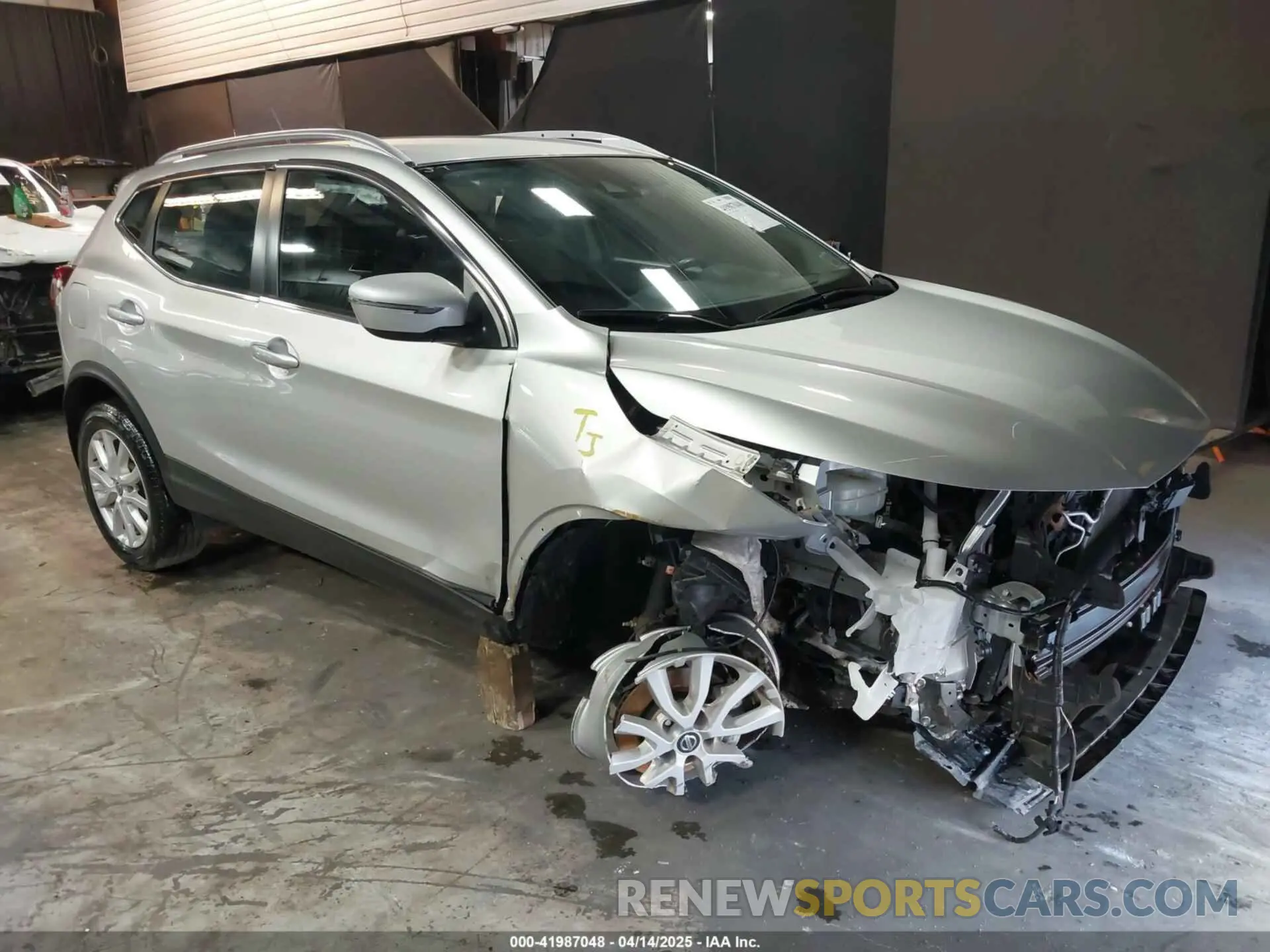 1 Photograph of a damaged car JN1BJ1BW5NW486857 NISSAN ROGUE SPORT 2022