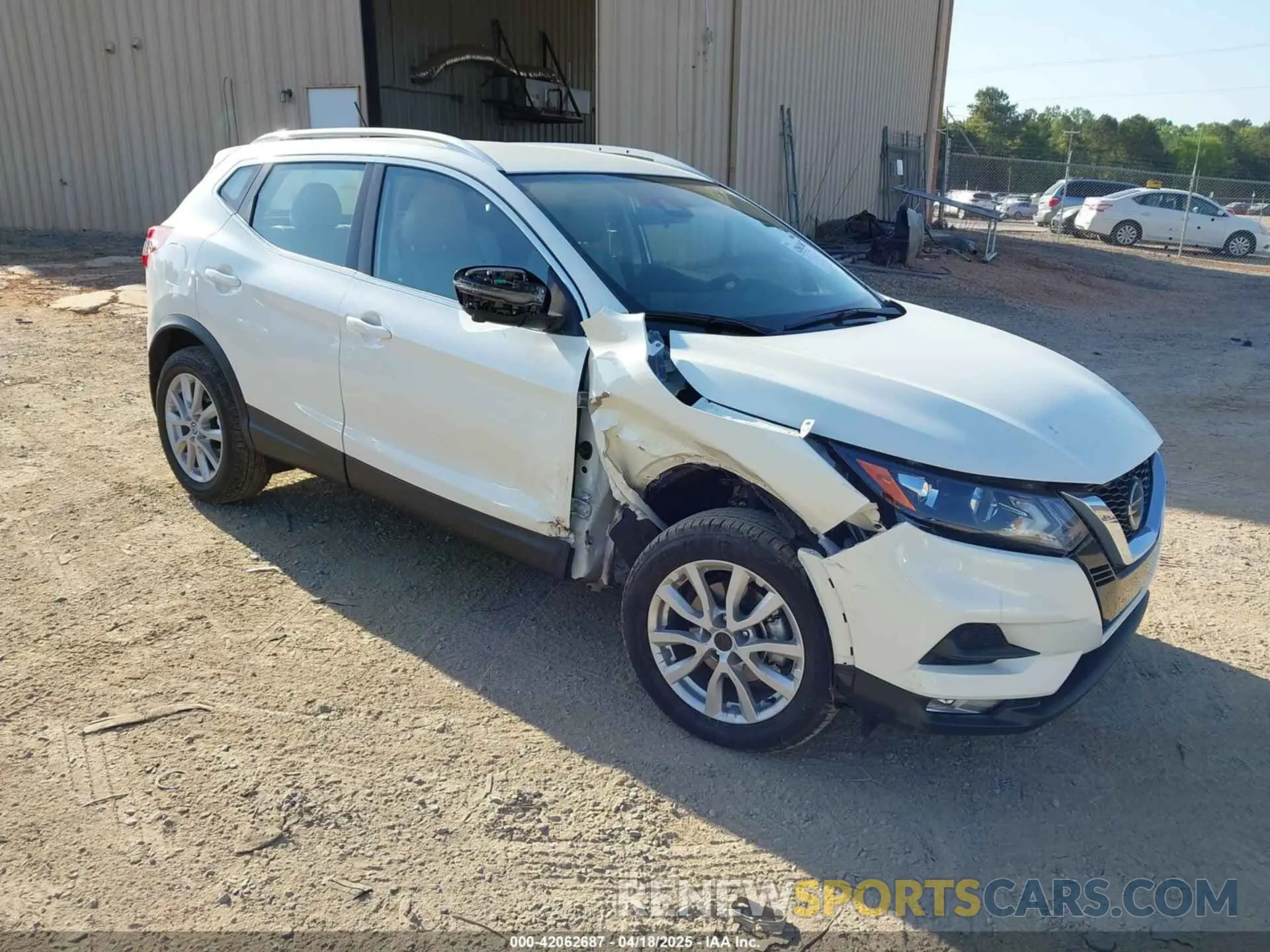1 Photograph of a damaged car JN1BJ1BW9NW490359 NISSAN ROGUE SPORT 2022