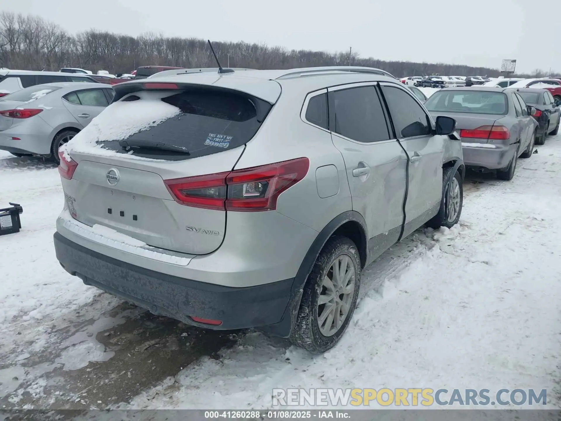 4 Photograph of a damaged car JN1BJ1BWXNW484117 NISSAN ROGUE SPORT 2022