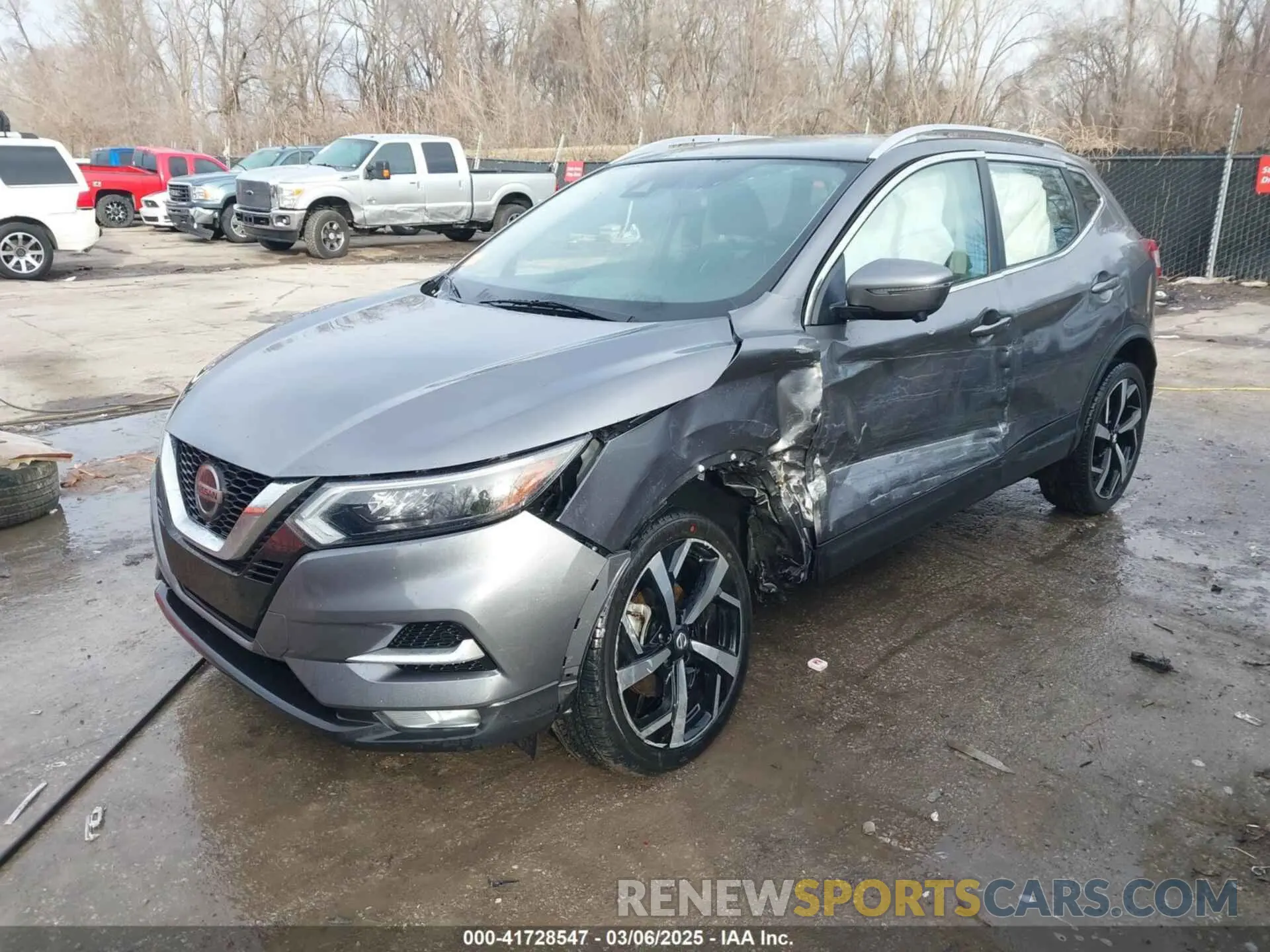 2 Photograph of a damaged car JN1BJ1CV7NW349294 NISSAN ROGUE SPORT 2022