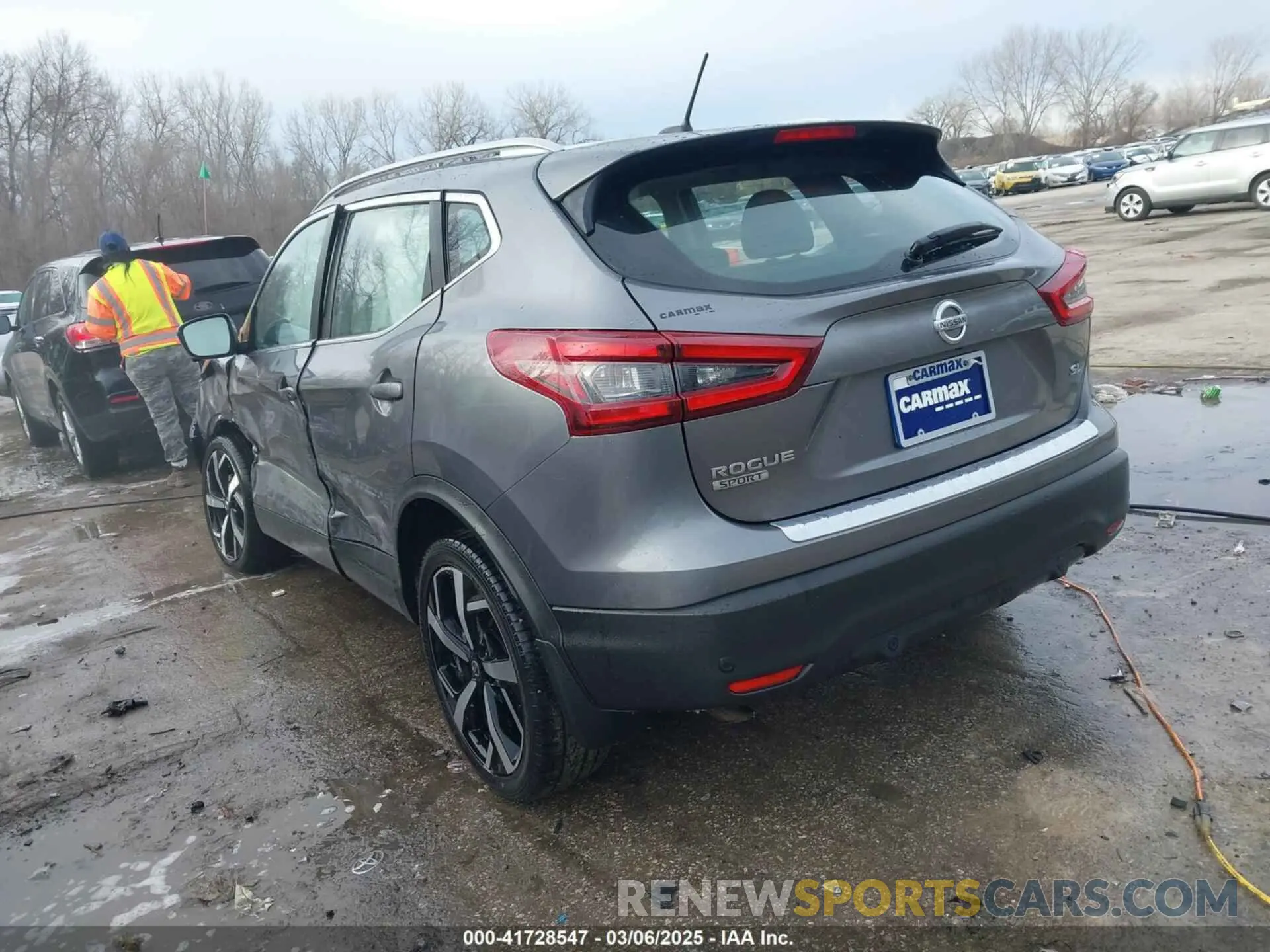 3 Photograph of a damaged car JN1BJ1CV7NW349294 NISSAN ROGUE SPORT 2022