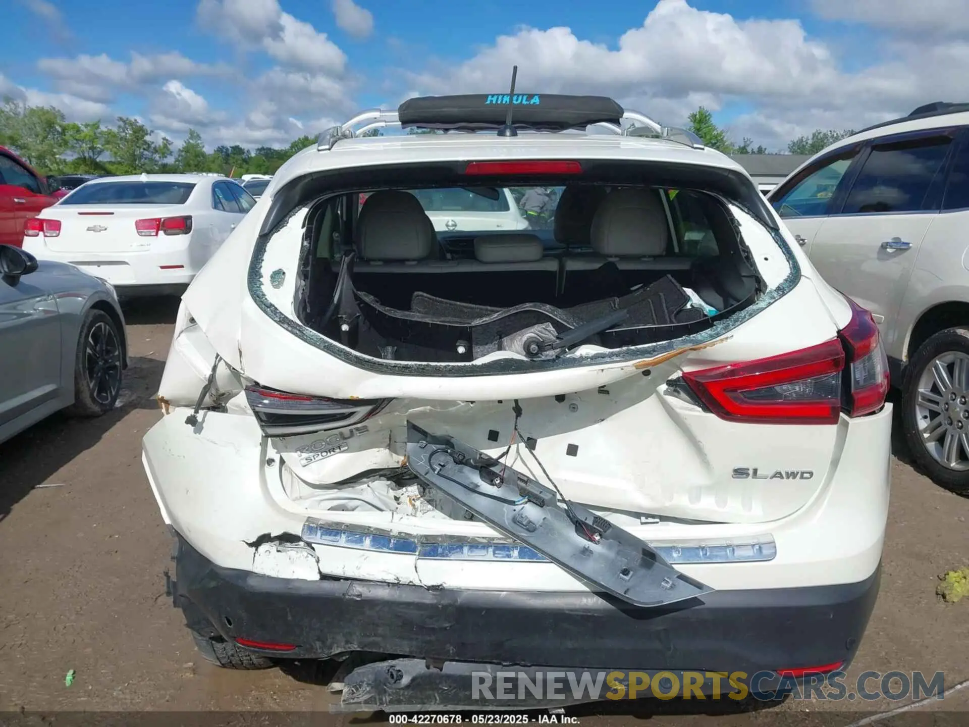 6 Photograph of a damaged car JN1BJ1CW0NW493553 NISSAN ROGUE SPORT 2022