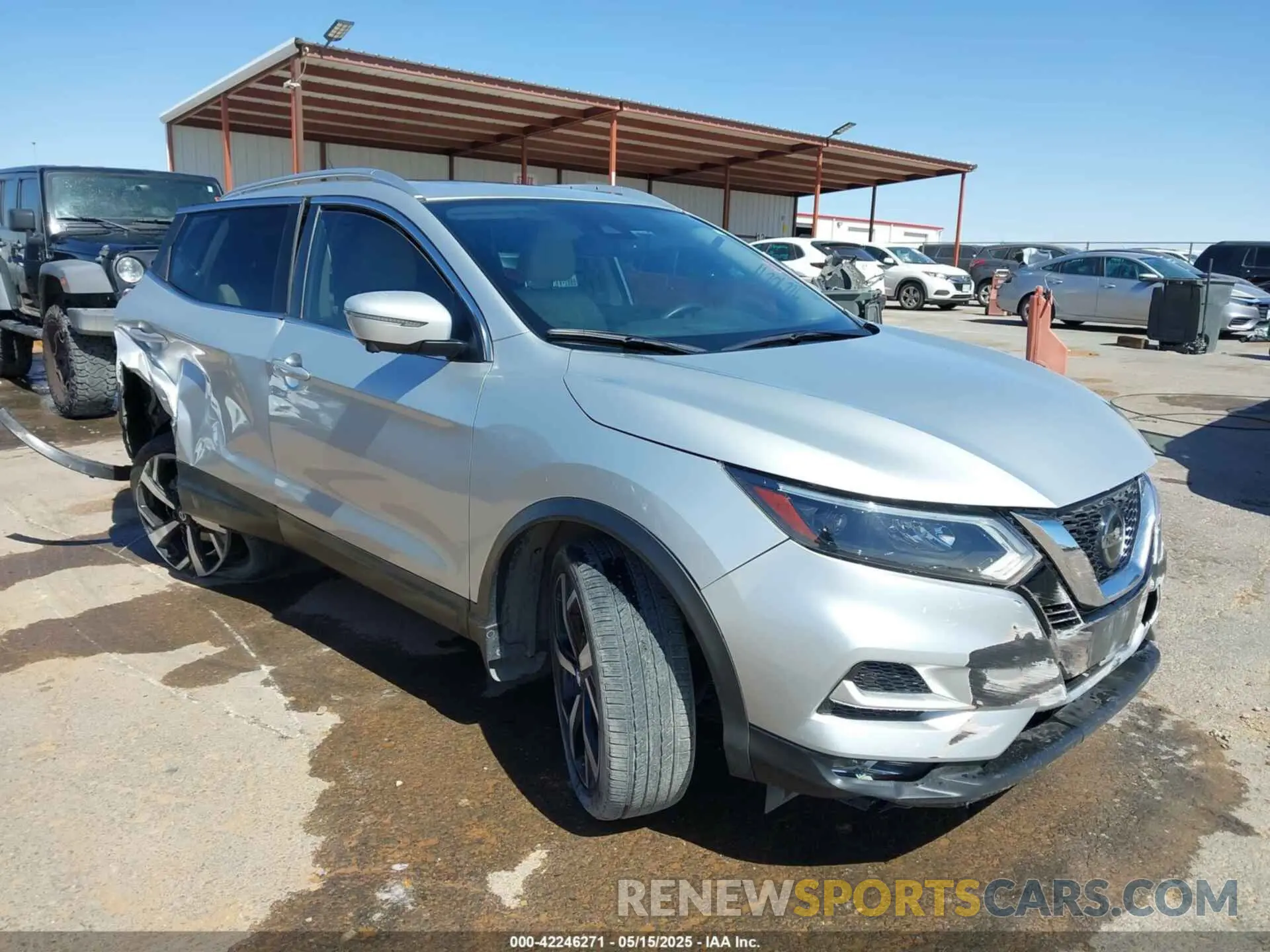 1 Photograph of a damaged car JN1BJ1CW4NW486511 NISSAN ROGUE SPORT 2022