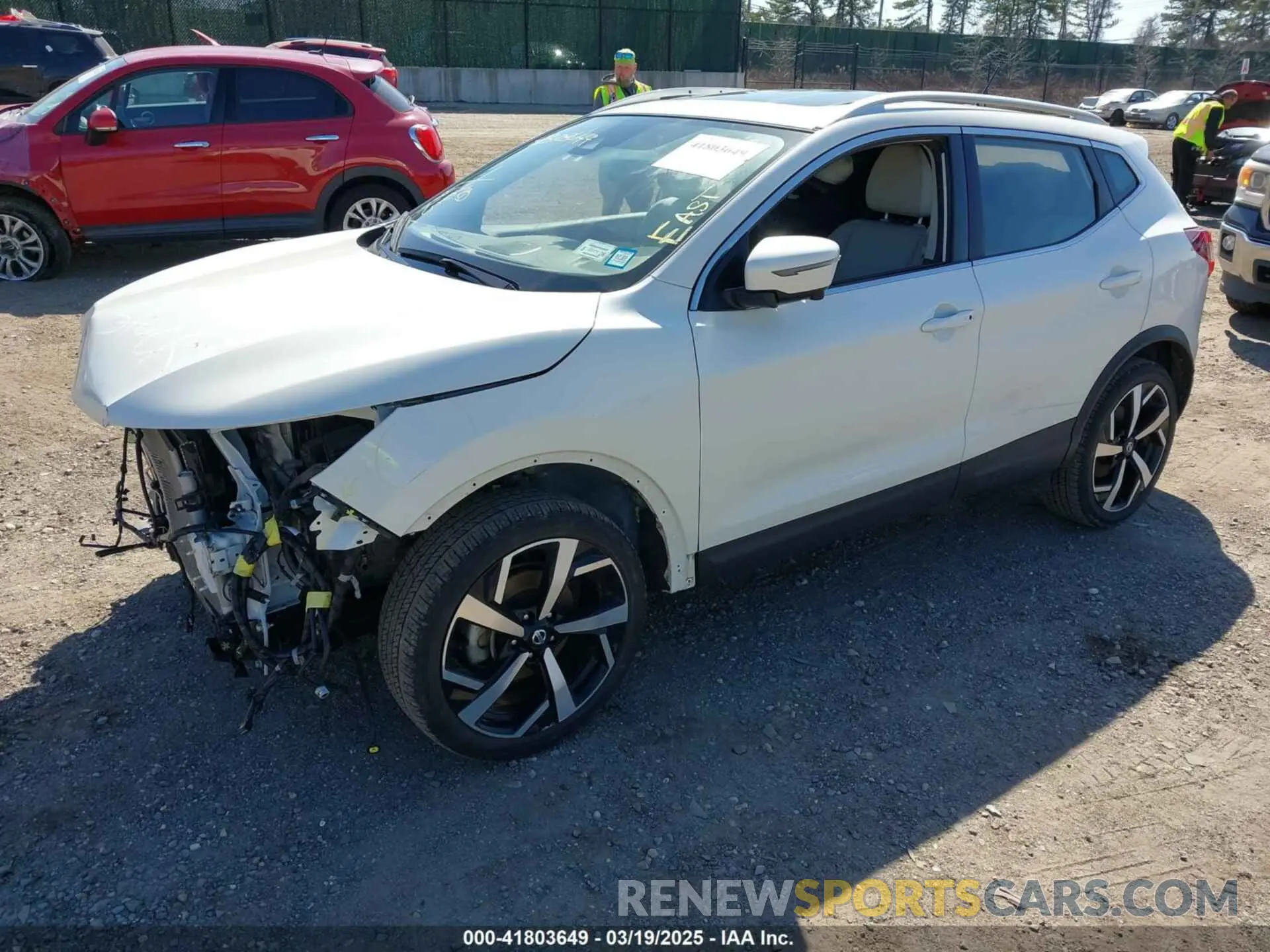 2 Photograph of a damaged car JN1BJ1CW5NW681176 NISSAN ROGUE SPORT 2022