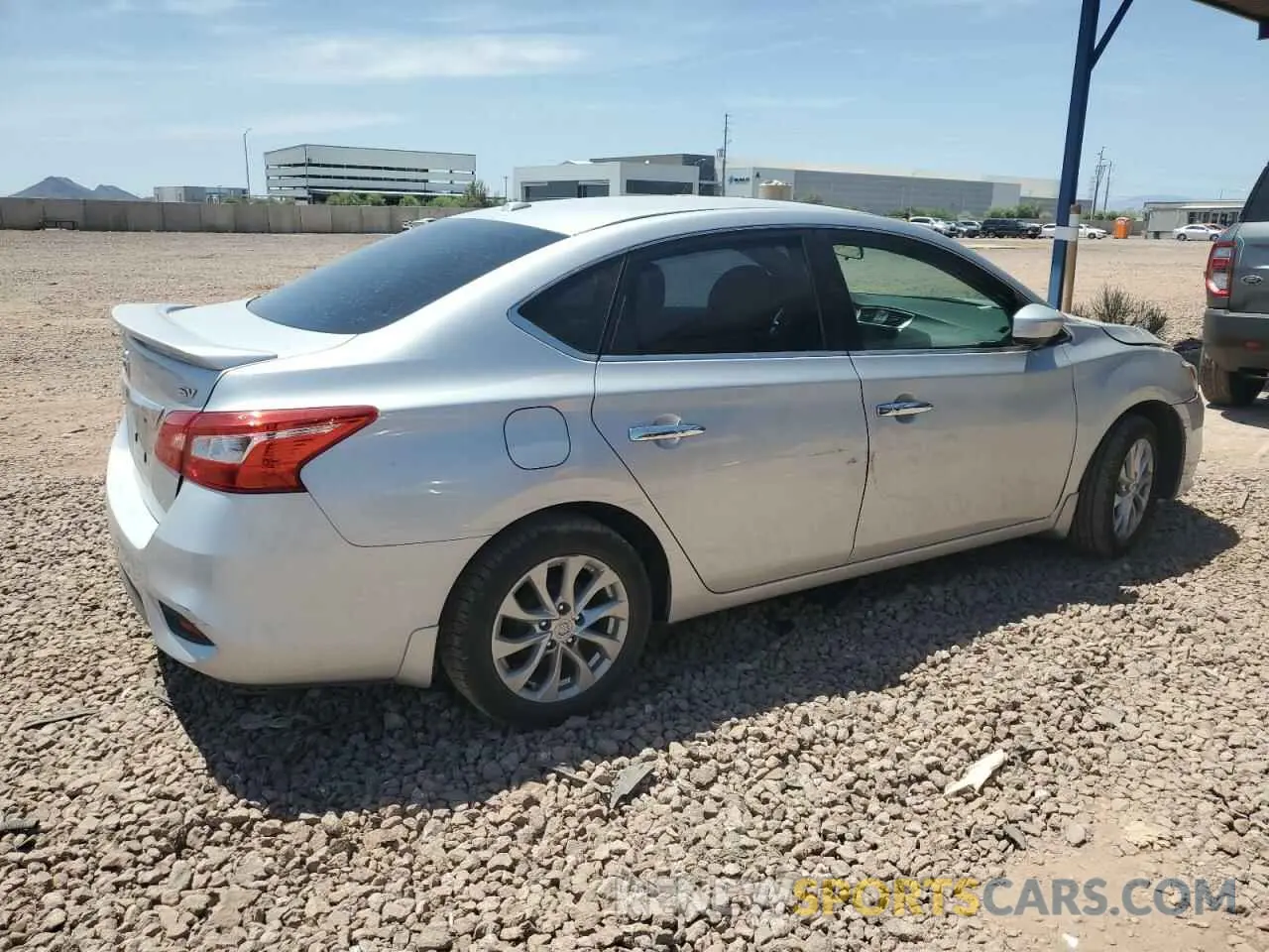 3 Photograph of a damaged car 3N1AB7AP0KL603865 NISSAN SENTRA 2019
