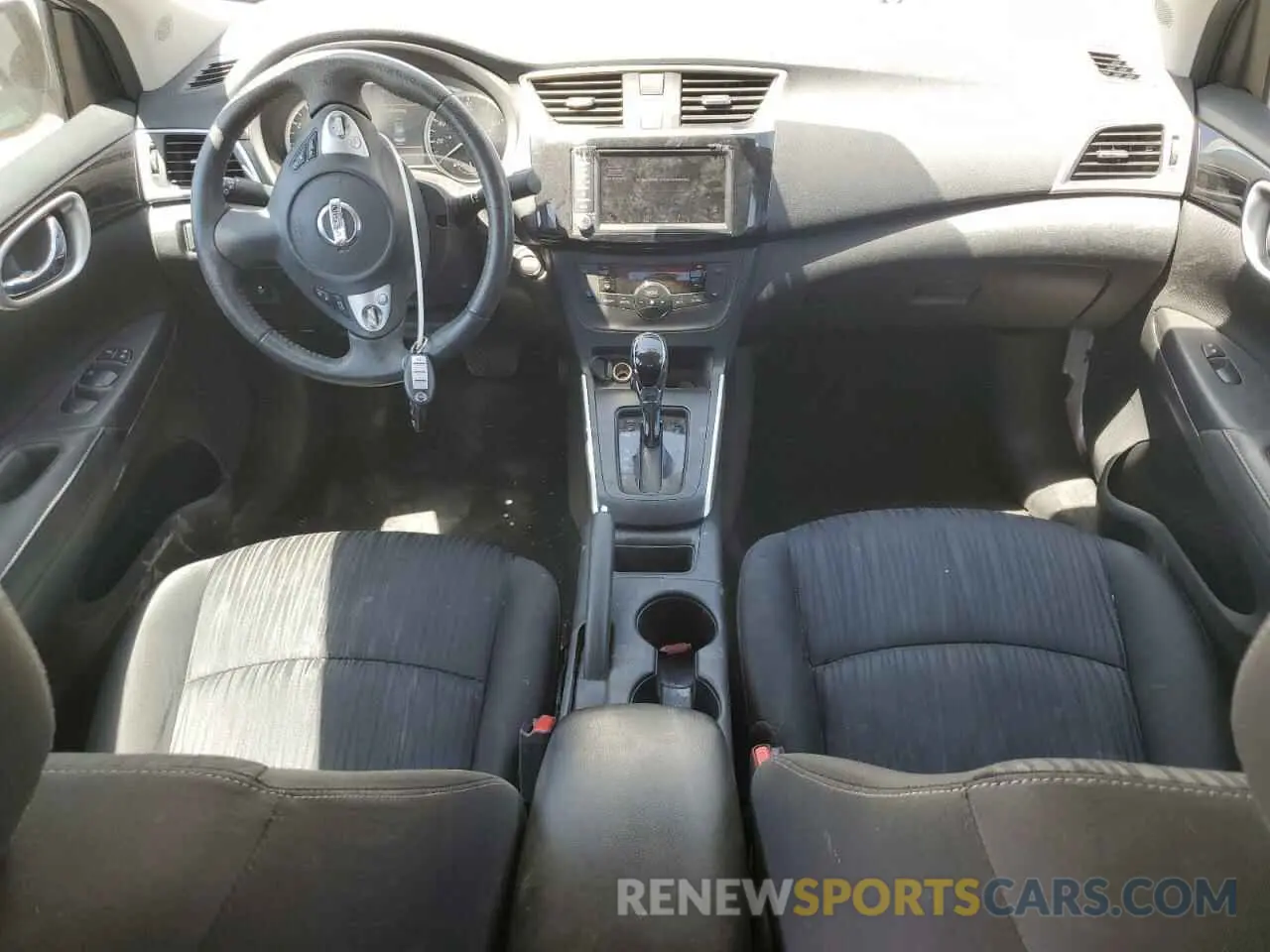 8 Photograph of a damaged car 3N1AB7AP0KL603865 NISSAN SENTRA 2019
