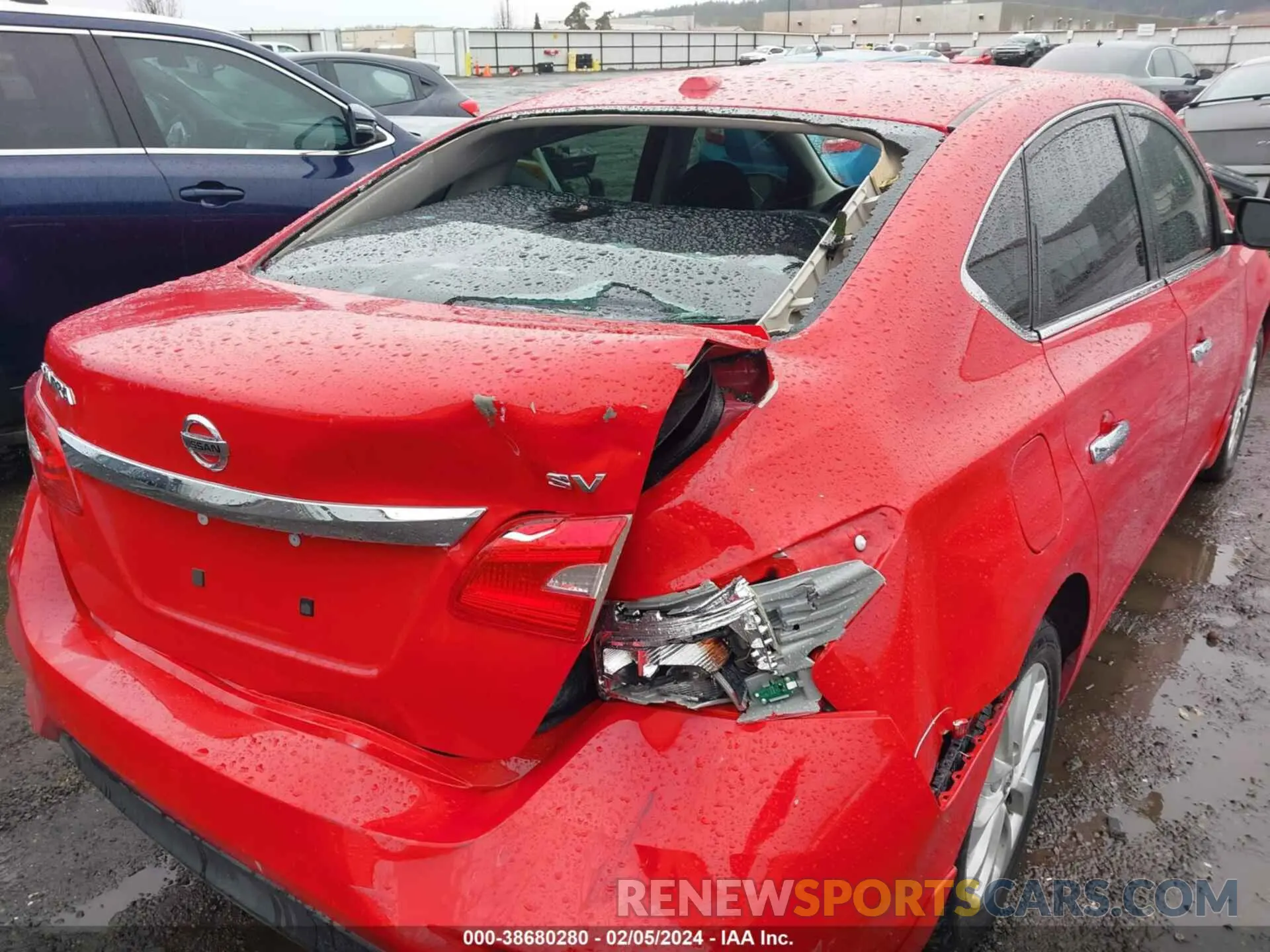 6 Фотография поврежденного автомобиля 3N1AB7AP0KL609147 NISSAN SENTRA 2019