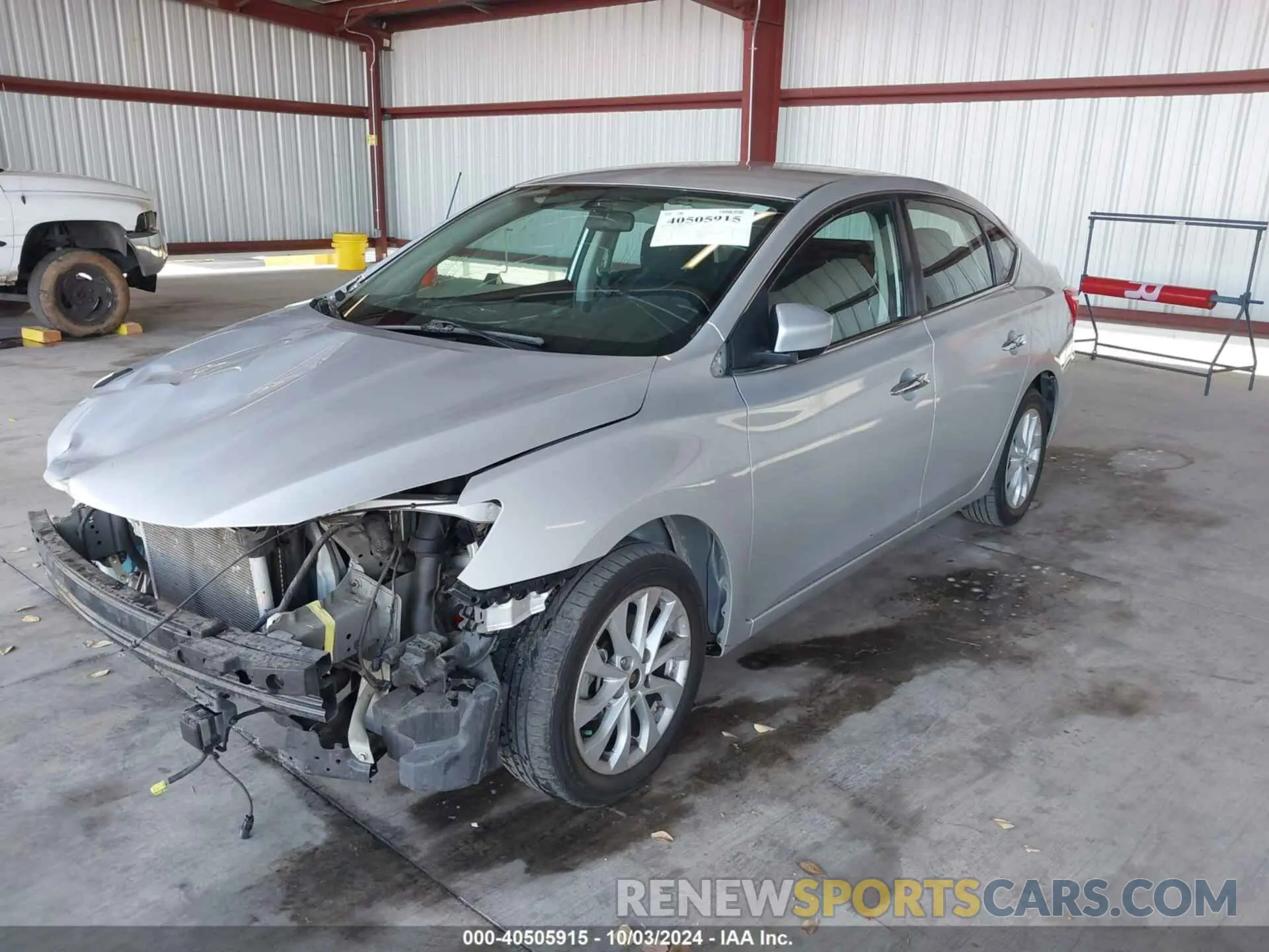 2 Фотография поврежденного автомобиля 3N1AB7AP0KL622223 NISSAN SENTRA 2019