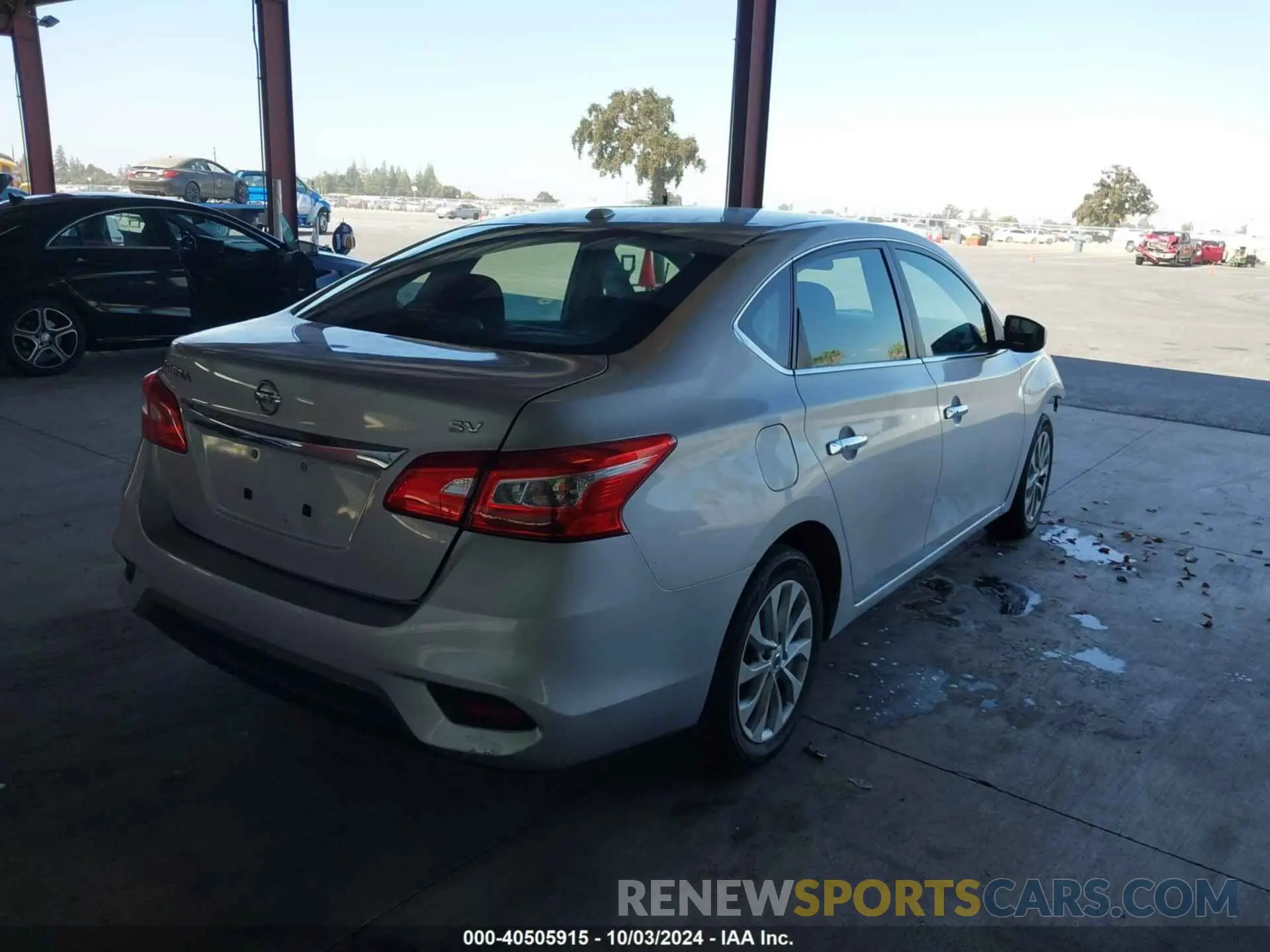 4 Фотография поврежденного автомобиля 3N1AB7AP0KL622223 NISSAN SENTRA 2019