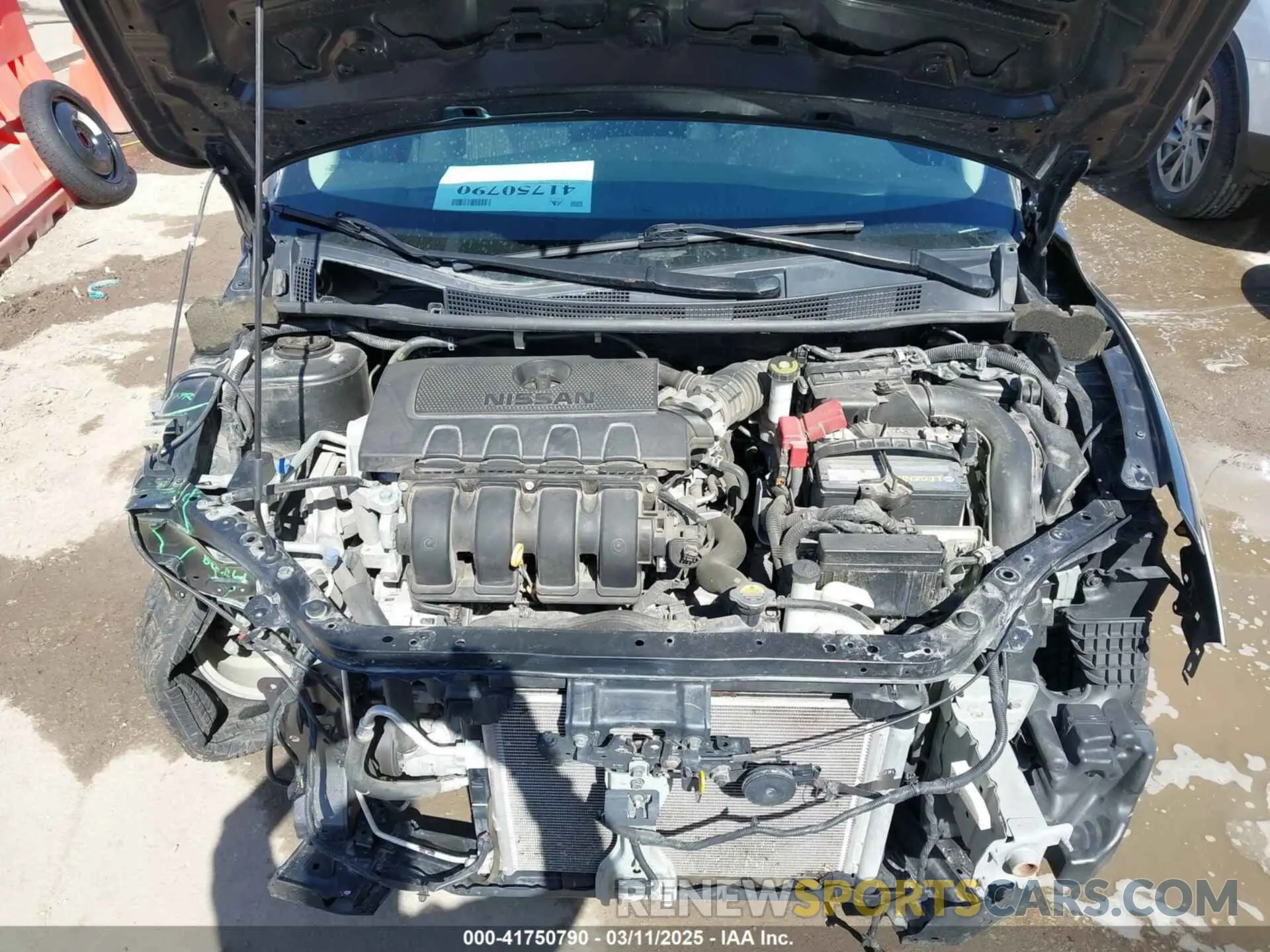 10 Photograph of a damaged car 3N1AB7AP0KL626675 NISSAN SENTRA 2019