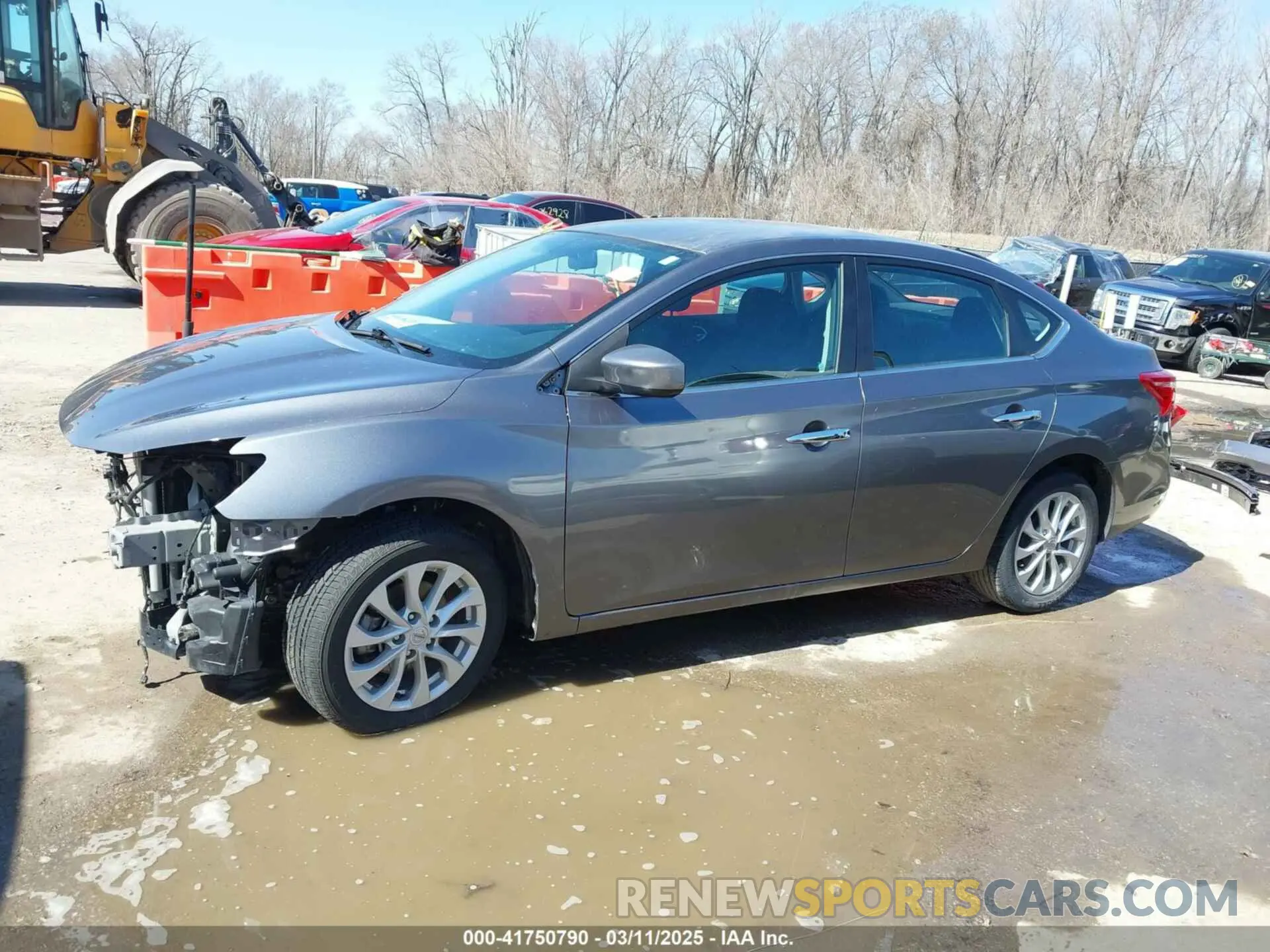 15 Photograph of a damaged car 3N1AB7AP0KL626675 NISSAN SENTRA 2019