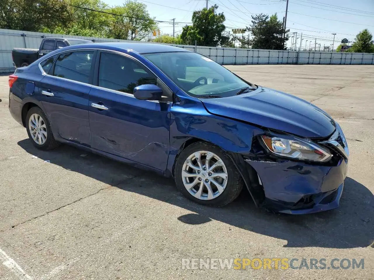 4 Photograph of a damaged car 3N1AB7AP0KY211018 NISSAN SENTRA 2019