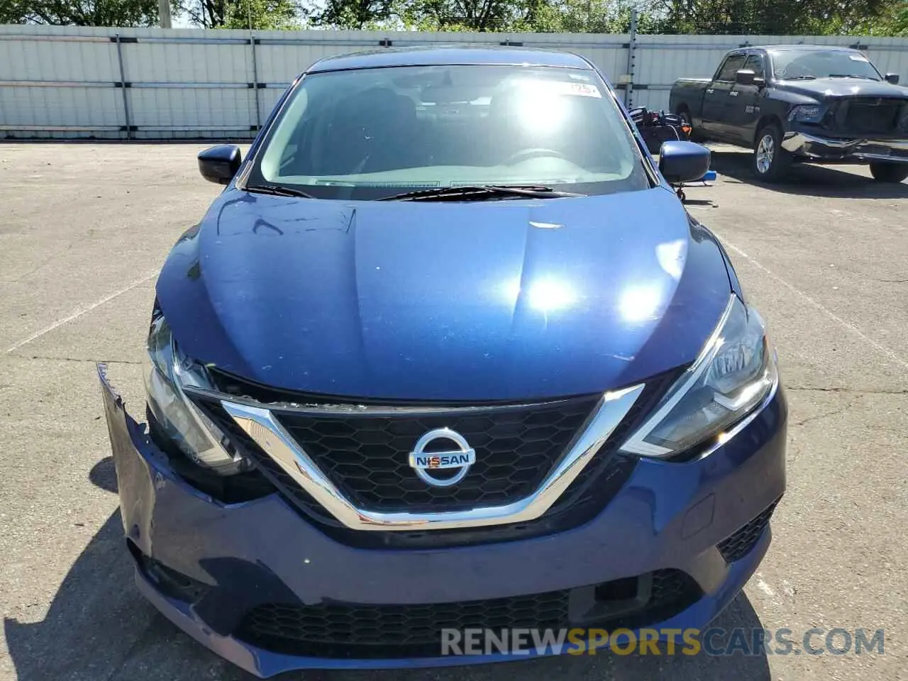 5 Photograph of a damaged car 3N1AB7AP0KY211018 NISSAN SENTRA 2019