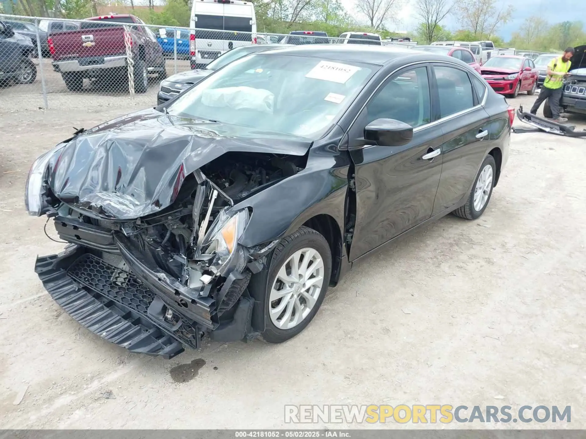 2 Фотография поврежденного автомобиля 3N1AB7AP0KY234914 NISSAN SENTRA 2019