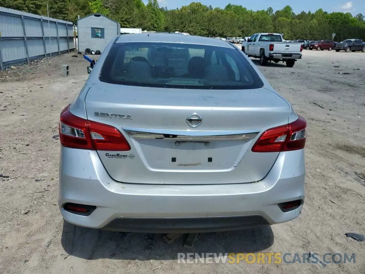 6 Photograph of a damaged car 3N1AB7AP0KY244486 NISSAN SENTRA 2019