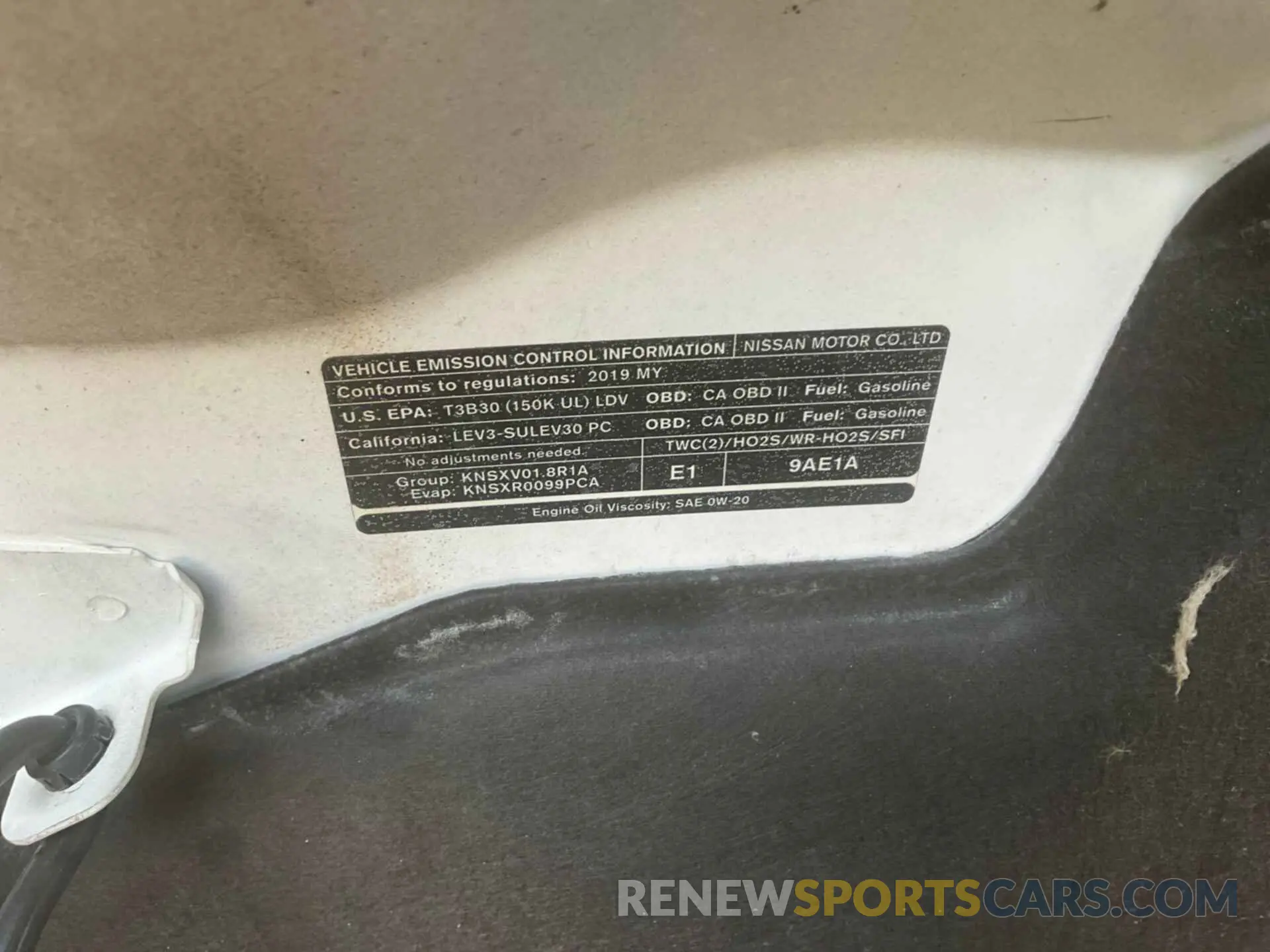 11 Photograph of a damaged car 3N1AB7AP0KY252572 NISSAN SENTRA 2019