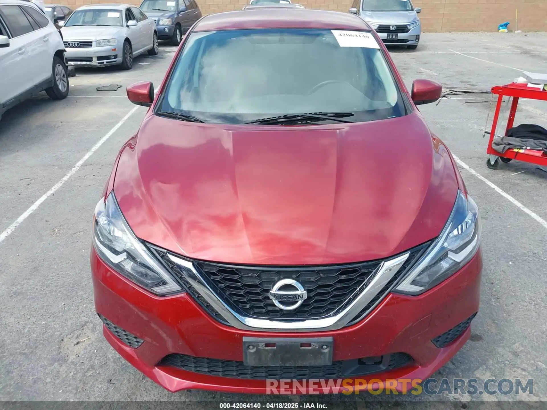 12 Photograph of a damaged car 3N1AB7AP0KY256847 NISSAN SENTRA 2019
