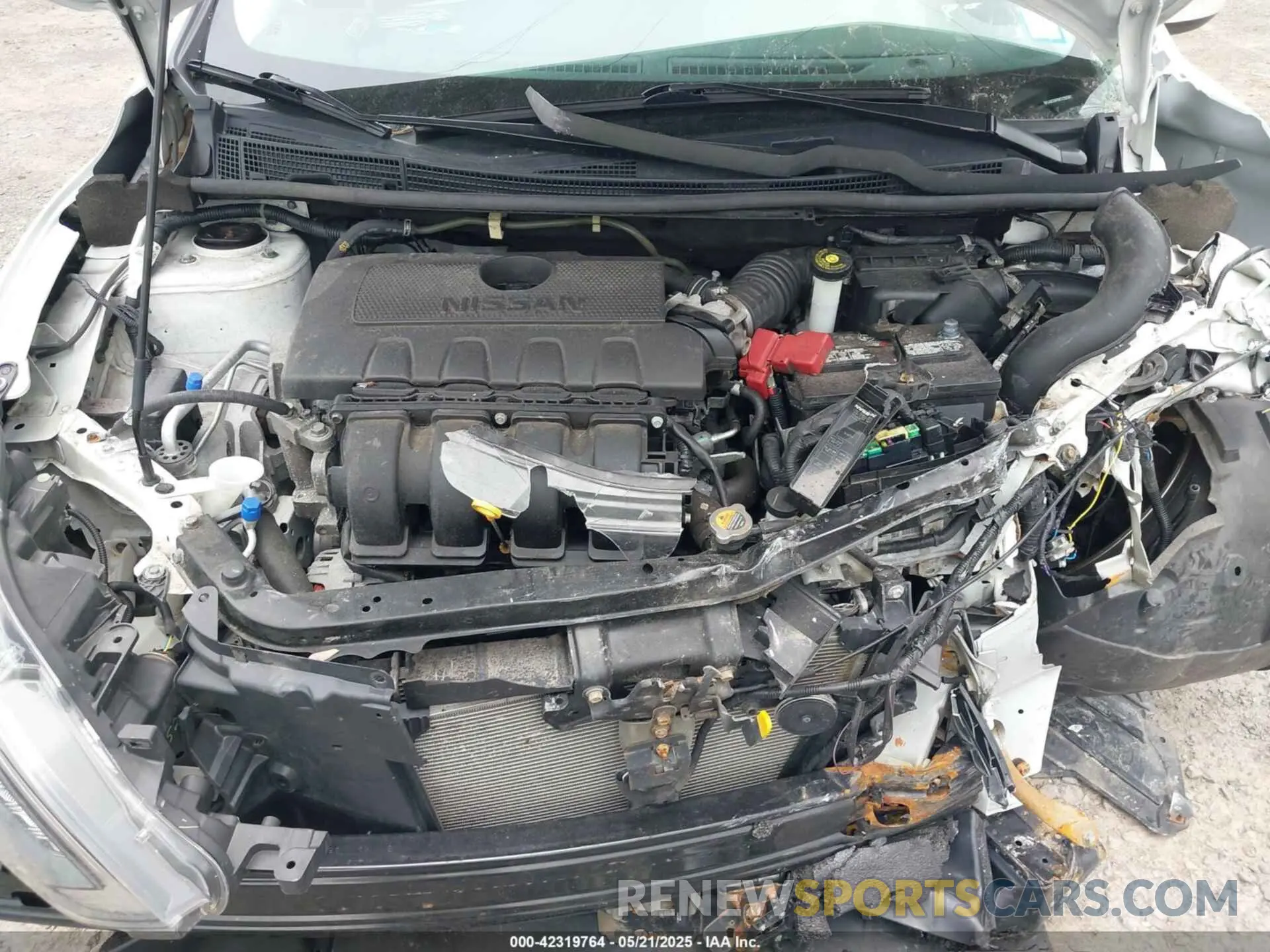 10 Фотография поврежденного автомобиля 3N1AB7AP0KY259361 NISSAN SENTRA 2019