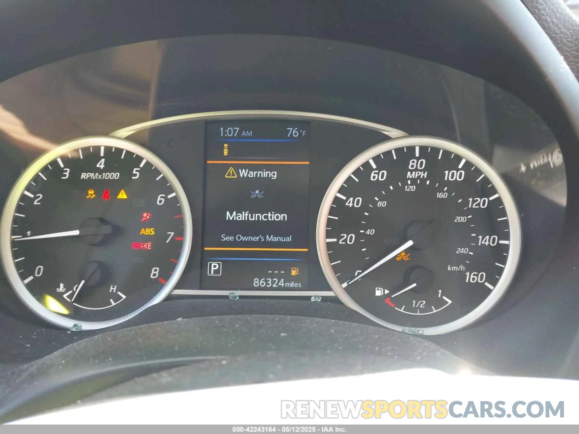 7 Photograph of a damaged car 3N1AB7AP0KY265645 NISSAN SENTRA 2019