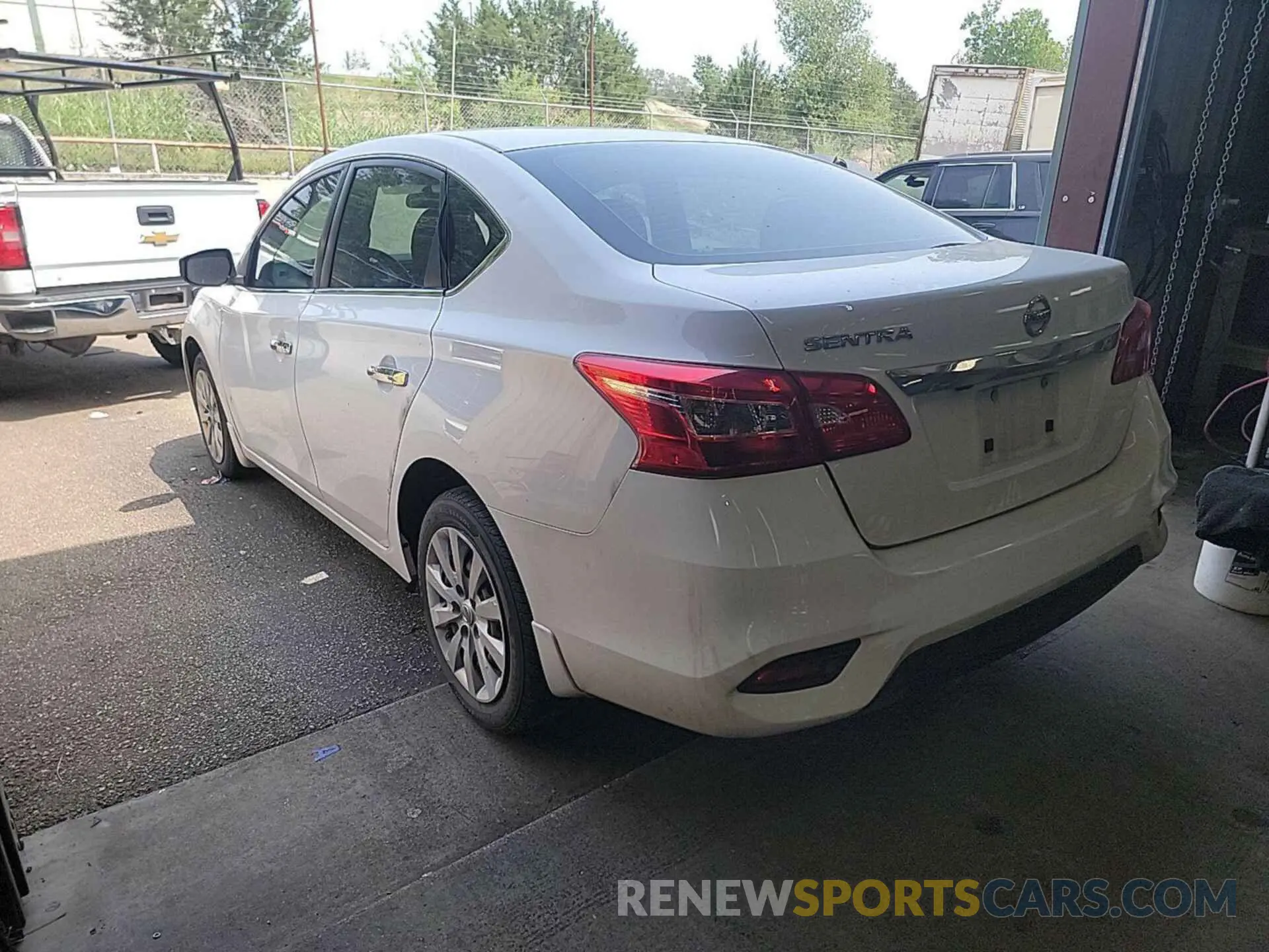 1 Photograph of a damaged car 3N1AB7AP0KY265886 NISSAN SENTRA 2019