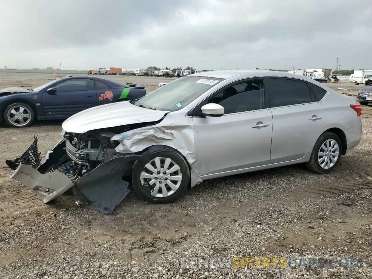 1 Фотография поврежденного автомобиля 3N1AB7AP0KY290724 NISSAN SENTRA 2019