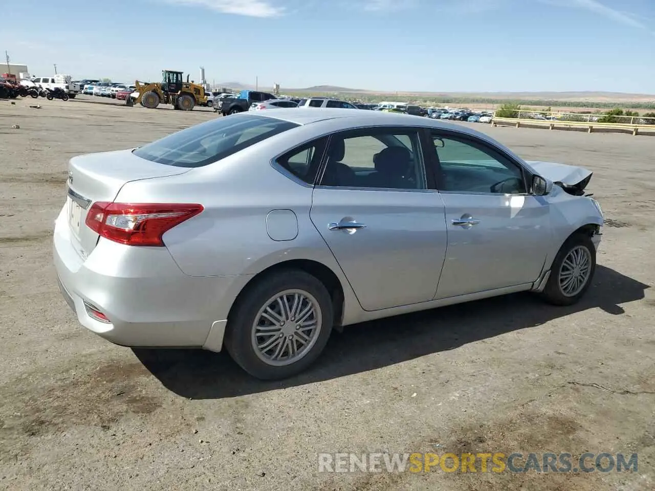 3 Photograph of a damaged car 3N1AB7AP0KY292537 NISSAN SENTRA 2019