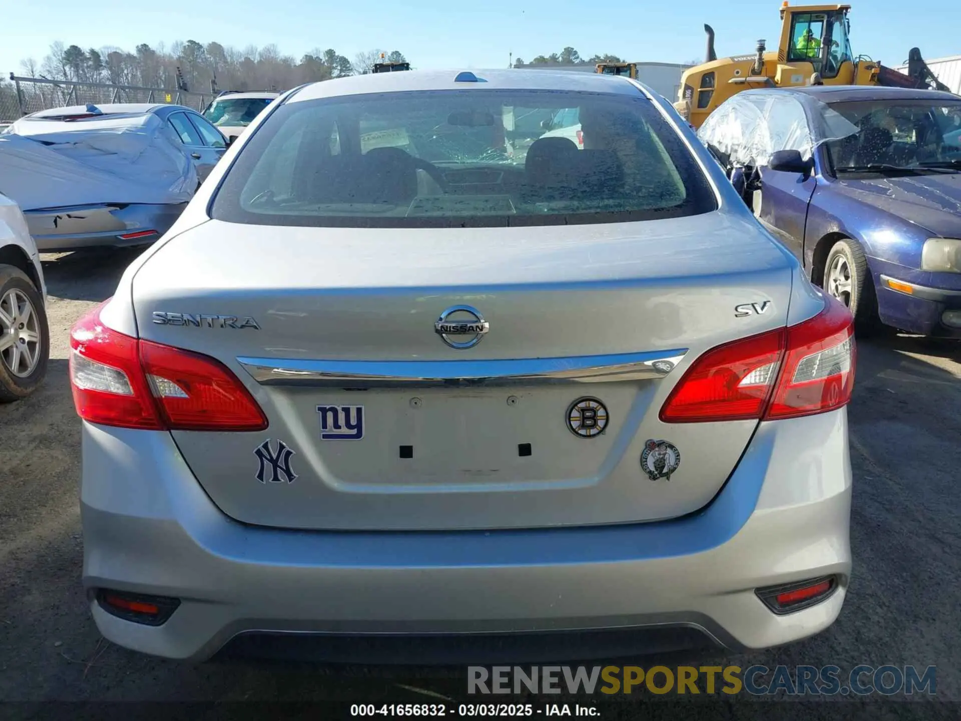 16 Photograph of a damaged car 3N1AB7AP0KY317033 NISSAN SENTRA 2019