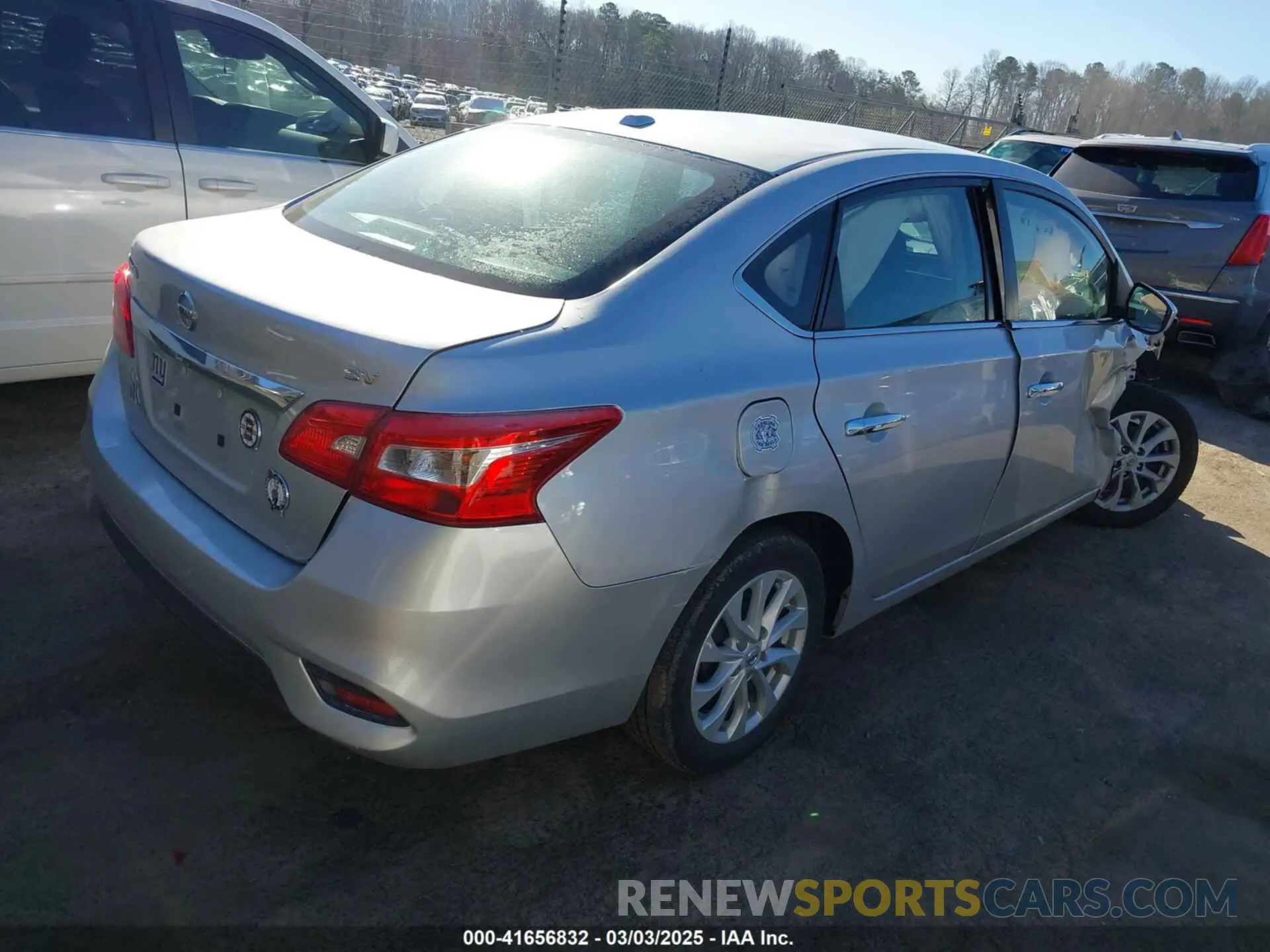 4 Photograph of a damaged car 3N1AB7AP0KY317033 NISSAN SENTRA 2019