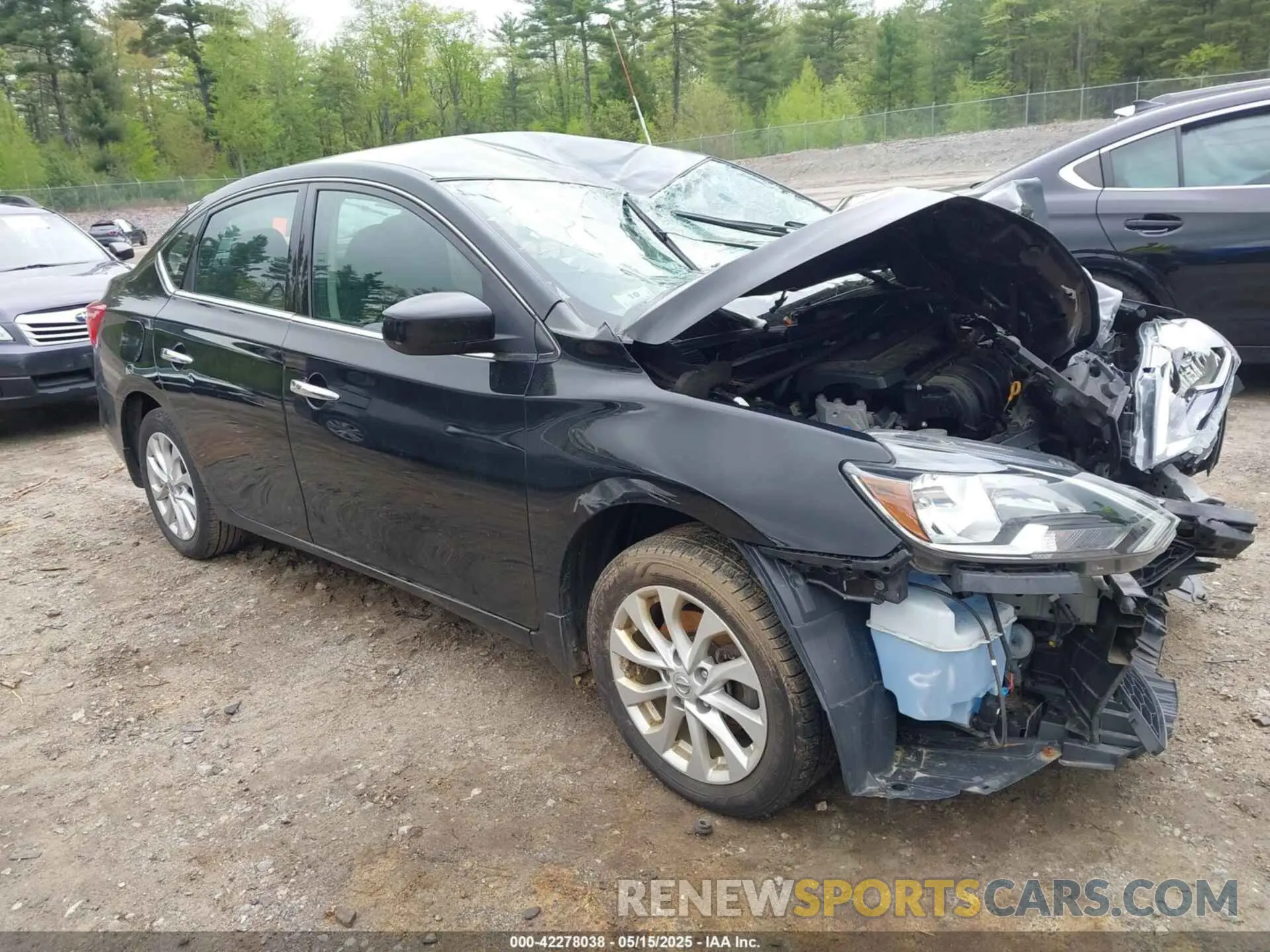 1 Фотография поврежденного автомобиля 3N1AB7AP0KY317744 NISSAN SENTRA 2019