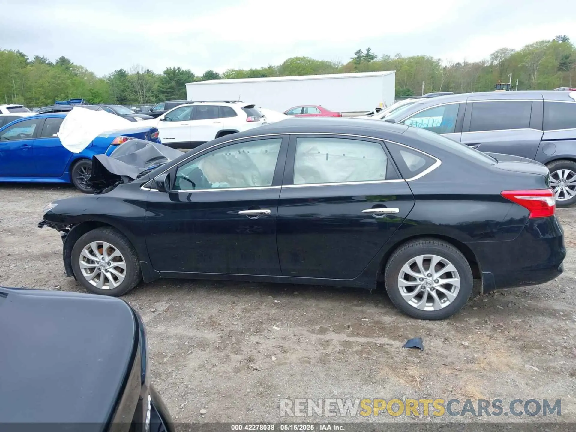 15 Фотография поврежденного автомобиля 3N1AB7AP0KY317744 NISSAN SENTRA 2019