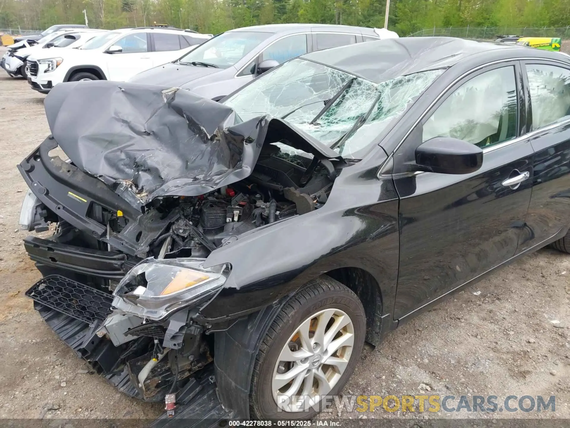 18 Фотография поврежденного автомобиля 3N1AB7AP0KY317744 NISSAN SENTRA 2019