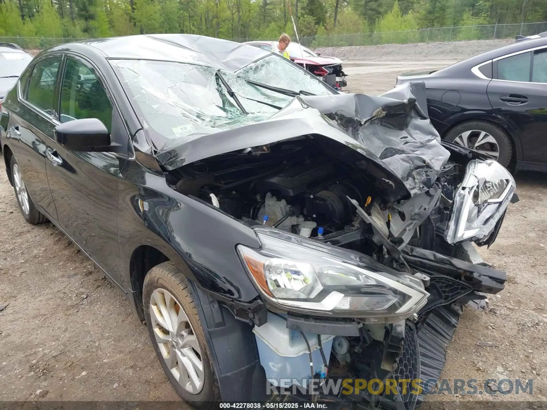 20 Фотография поврежденного автомобиля 3N1AB7AP0KY317744 NISSAN SENTRA 2019