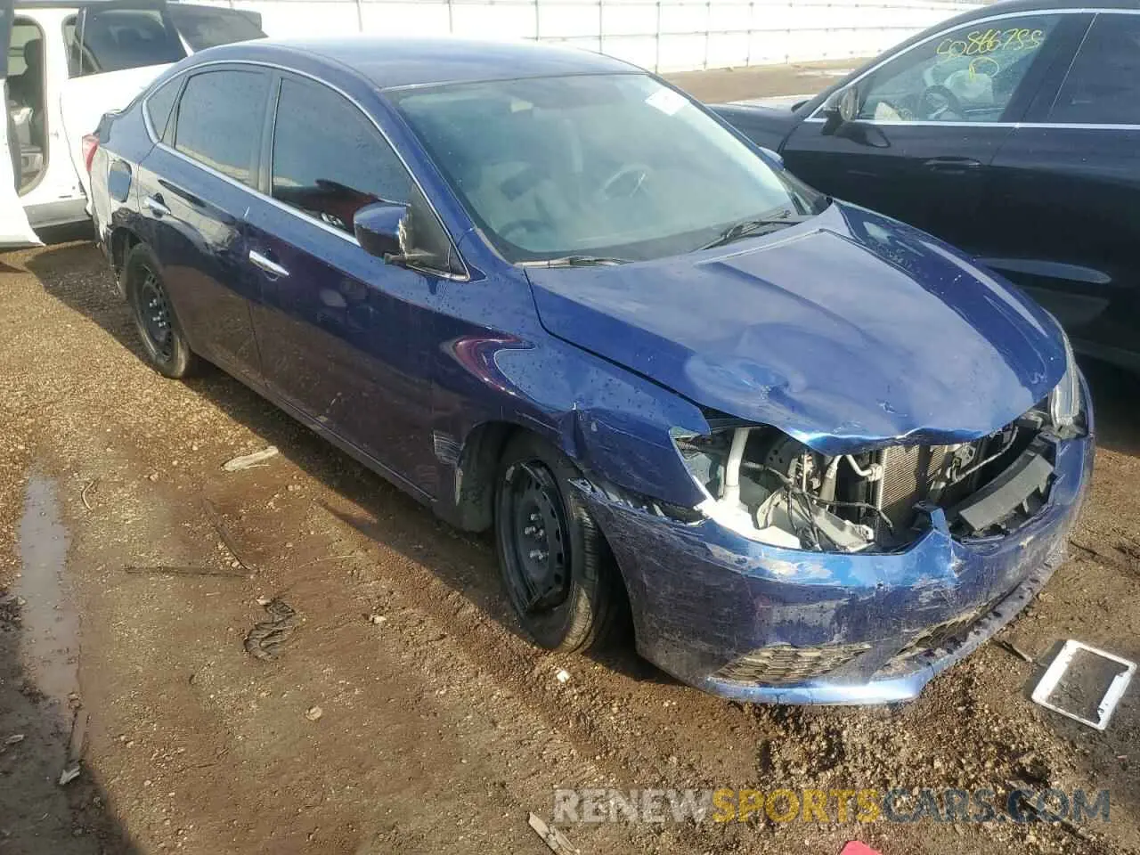 4 Photograph of a damaged car 3N1AB7AP0KY323981 NISSAN SENTRA 2019