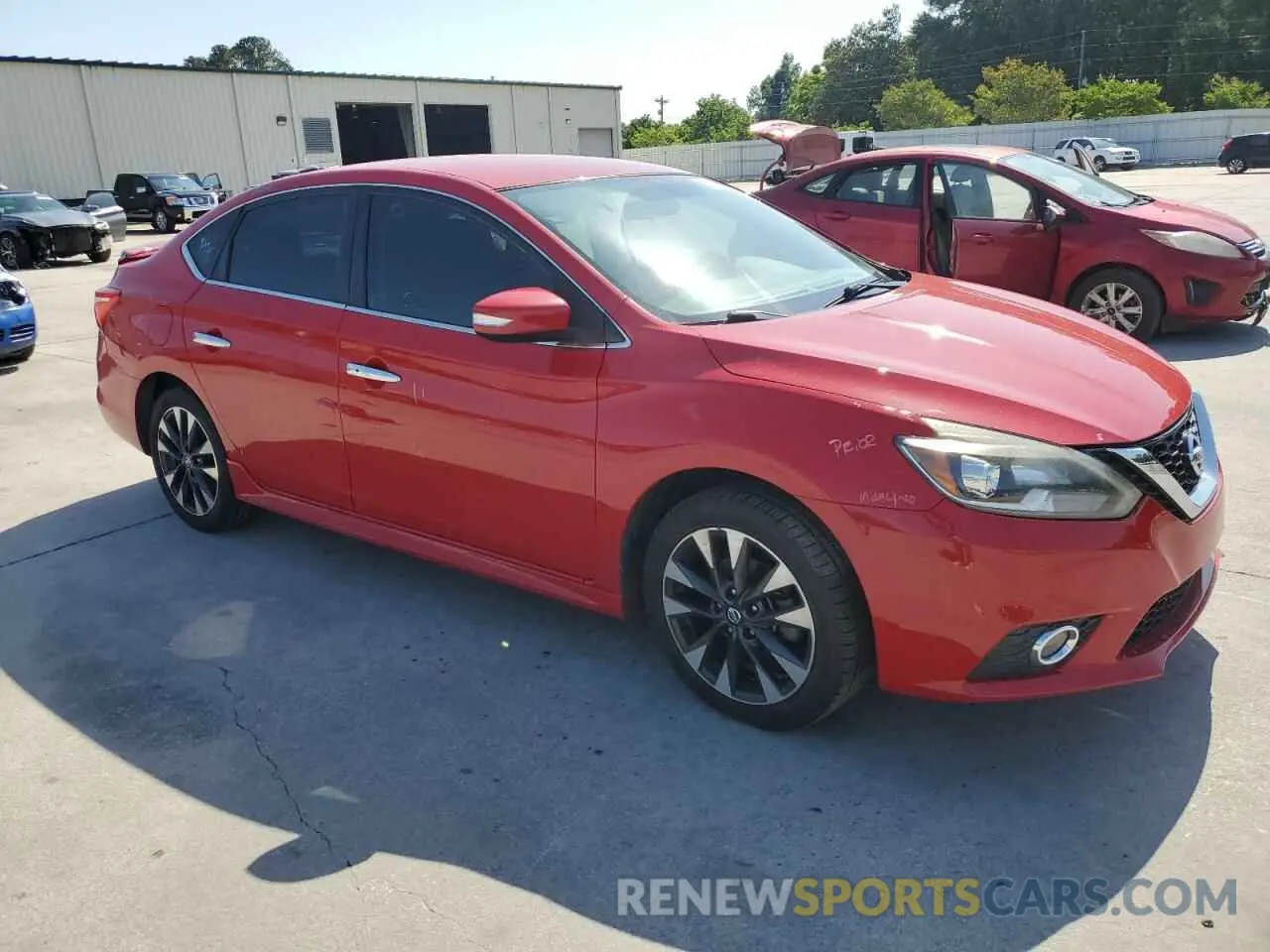 4 Photograph of a damaged car 3N1AB7AP0KY331949 NISSAN SENTRA 2019