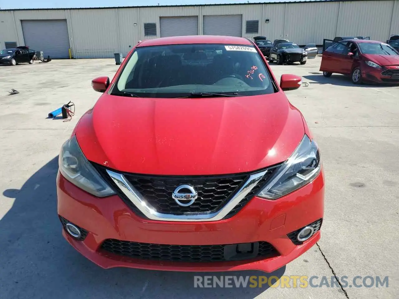 5 Photograph of a damaged car 3N1AB7AP0KY331949 NISSAN SENTRA 2019