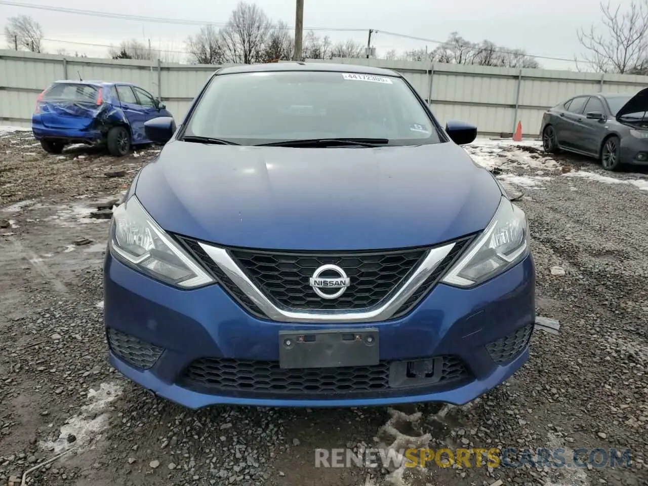 5 Photograph of a damaged car 3N1AB7AP0KY334754 NISSAN SENTRA 2019
