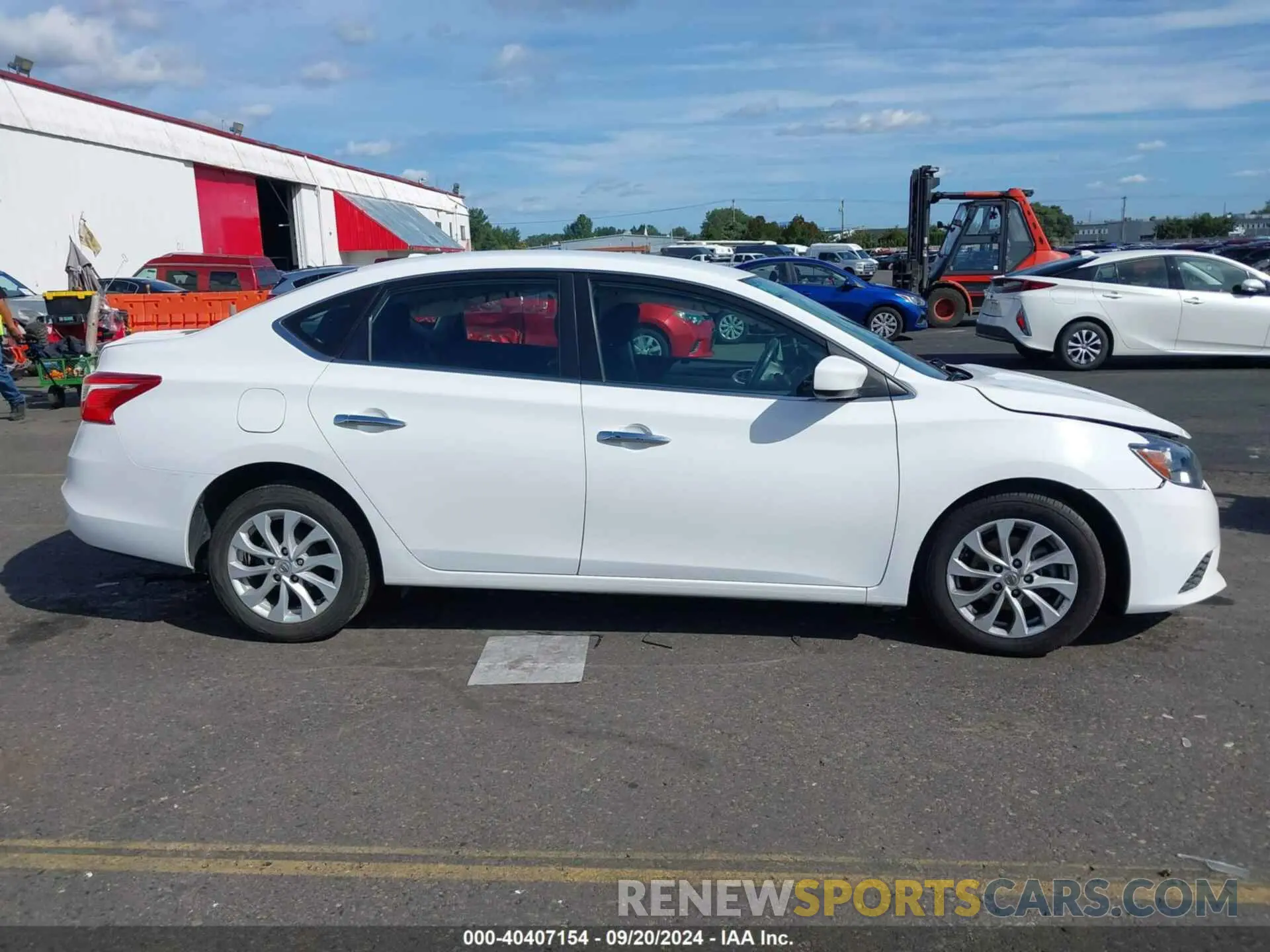 13 Photograph of a damaged car 3N1AB7AP0KY335919 NISSAN SENTRA 2019
