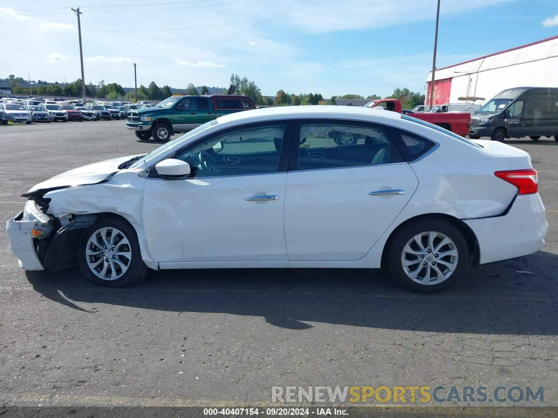 14 Photograph of a damaged car 3N1AB7AP0KY335919 NISSAN SENTRA 2019