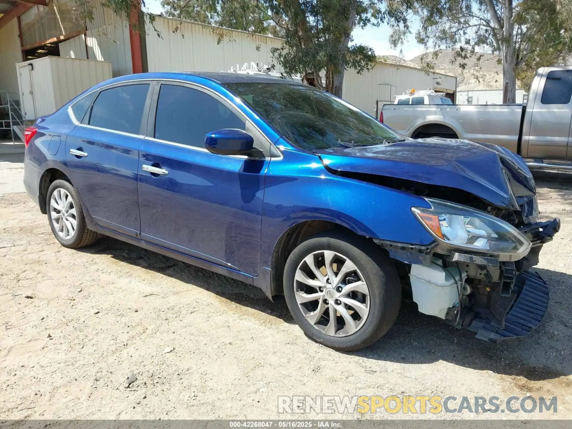 1 Photograph of a damaged car 3N1AB7AP0KY337816 NISSAN SENTRA 2019