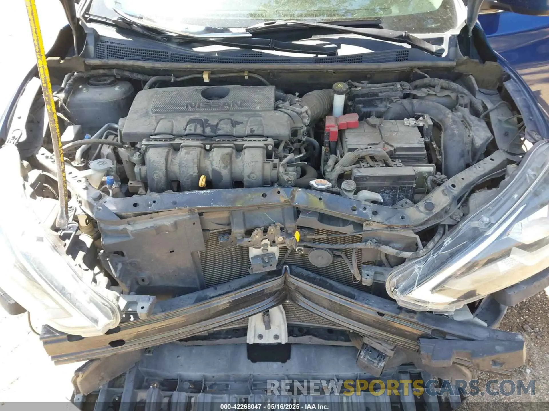 10 Photograph of a damaged car 3N1AB7AP0KY337816 NISSAN SENTRA 2019