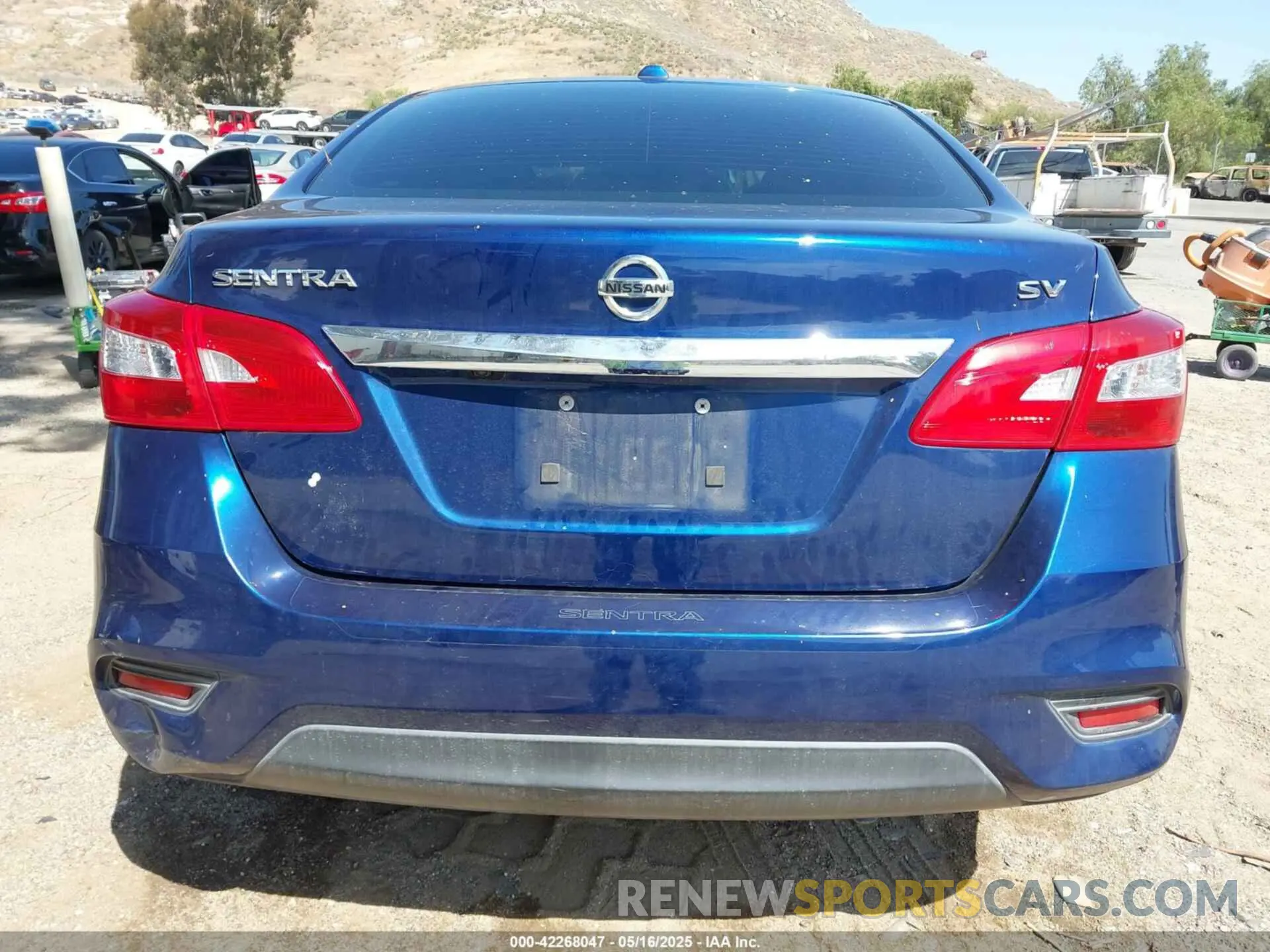 17 Photograph of a damaged car 3N1AB7AP0KY337816 NISSAN SENTRA 2019