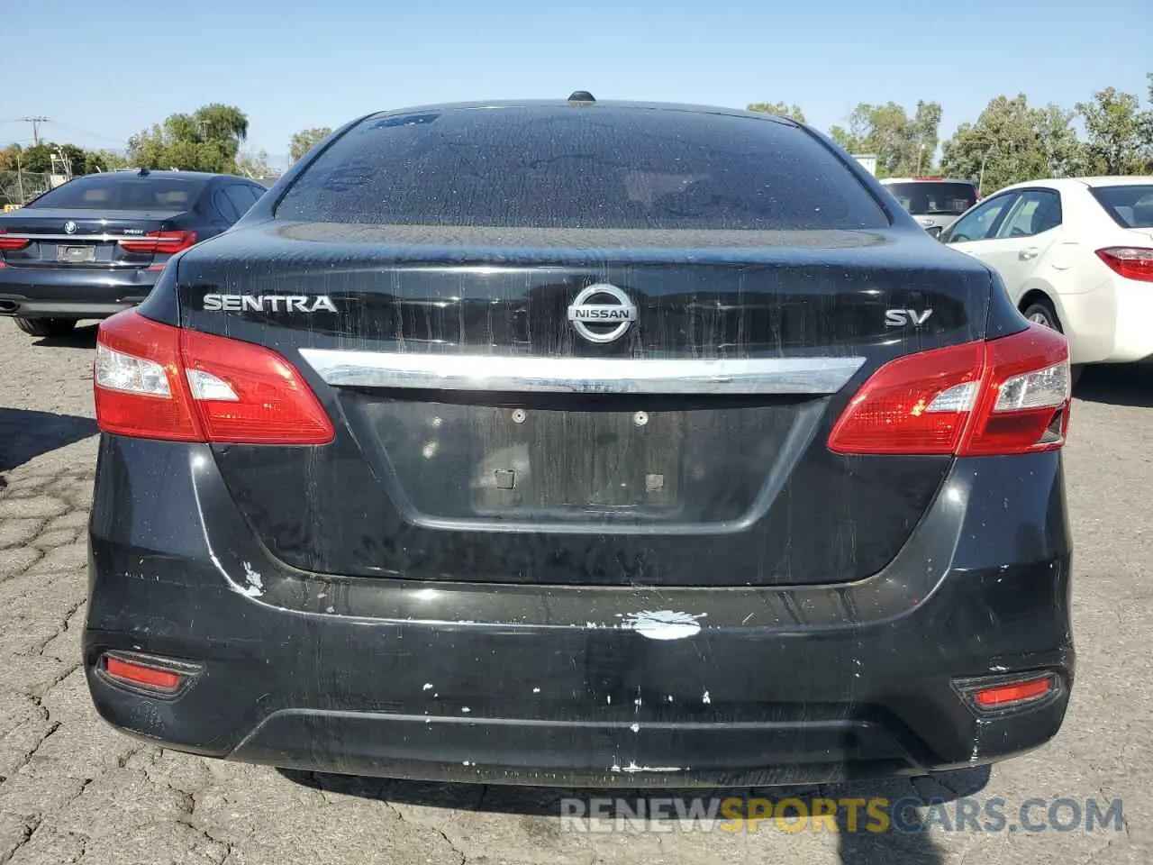6 Photograph of a damaged car 3N1AB7AP0KY344894 NISSAN SENTRA 2019