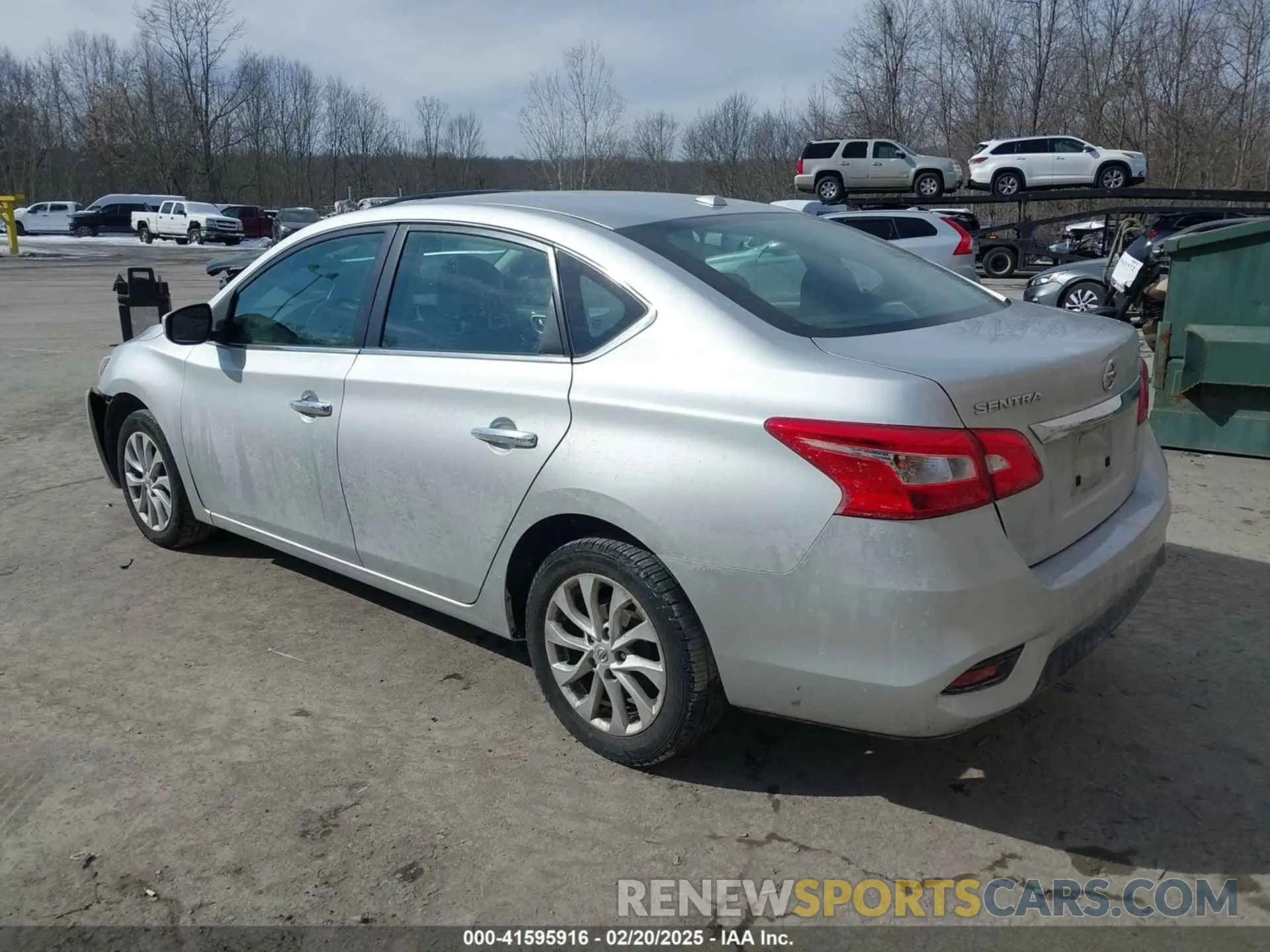 3 Photograph of a damaged car 3N1AB7AP0KY356477 NISSAN SENTRA 2019