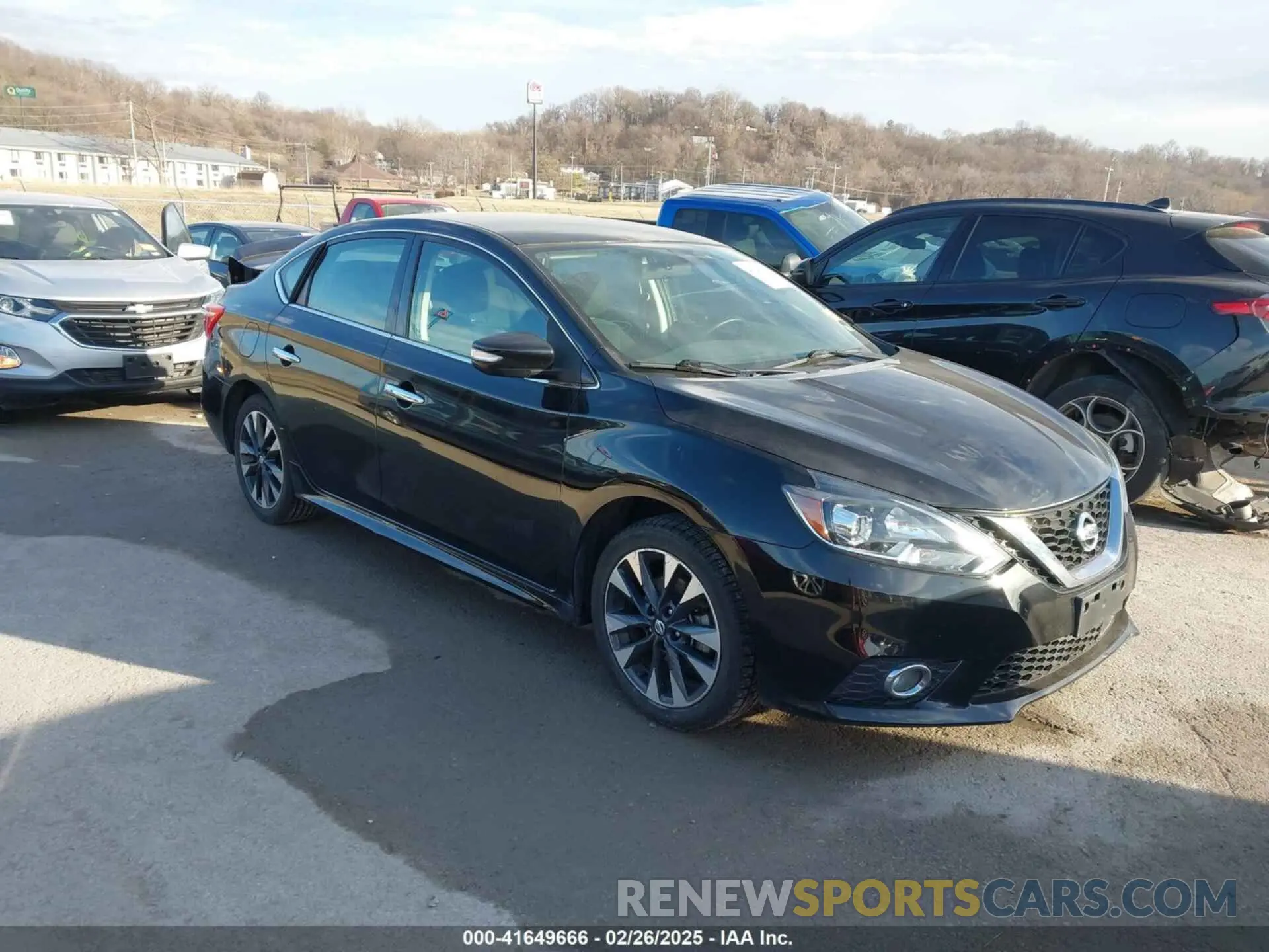 1 Photograph of a damaged car 3N1AB7AP0KY373618 NISSAN SENTRA 2019