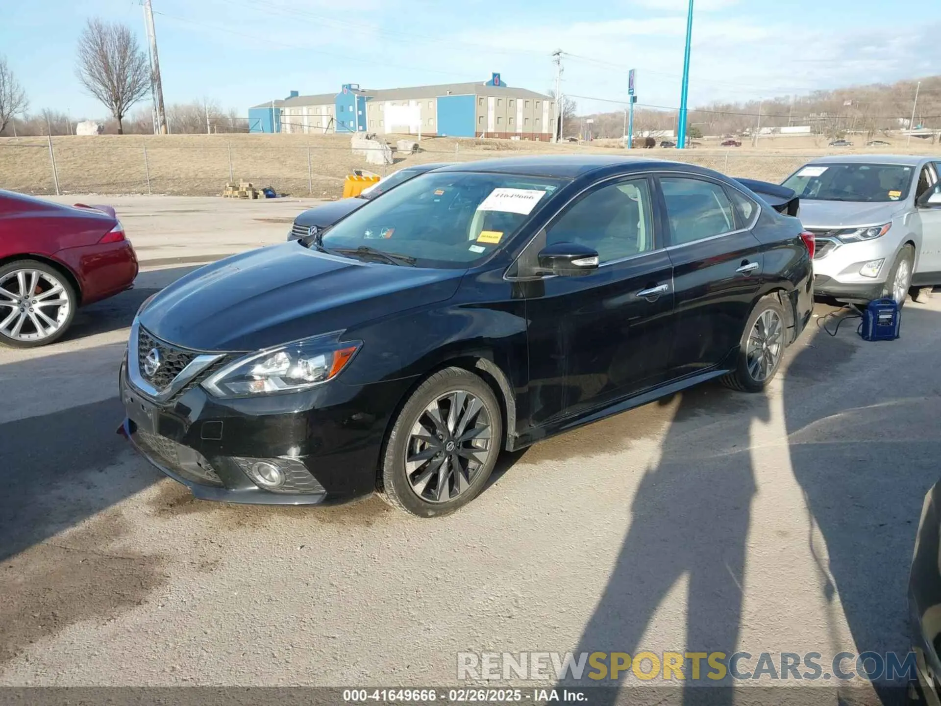 2 Photograph of a damaged car 3N1AB7AP0KY373618 NISSAN SENTRA 2019