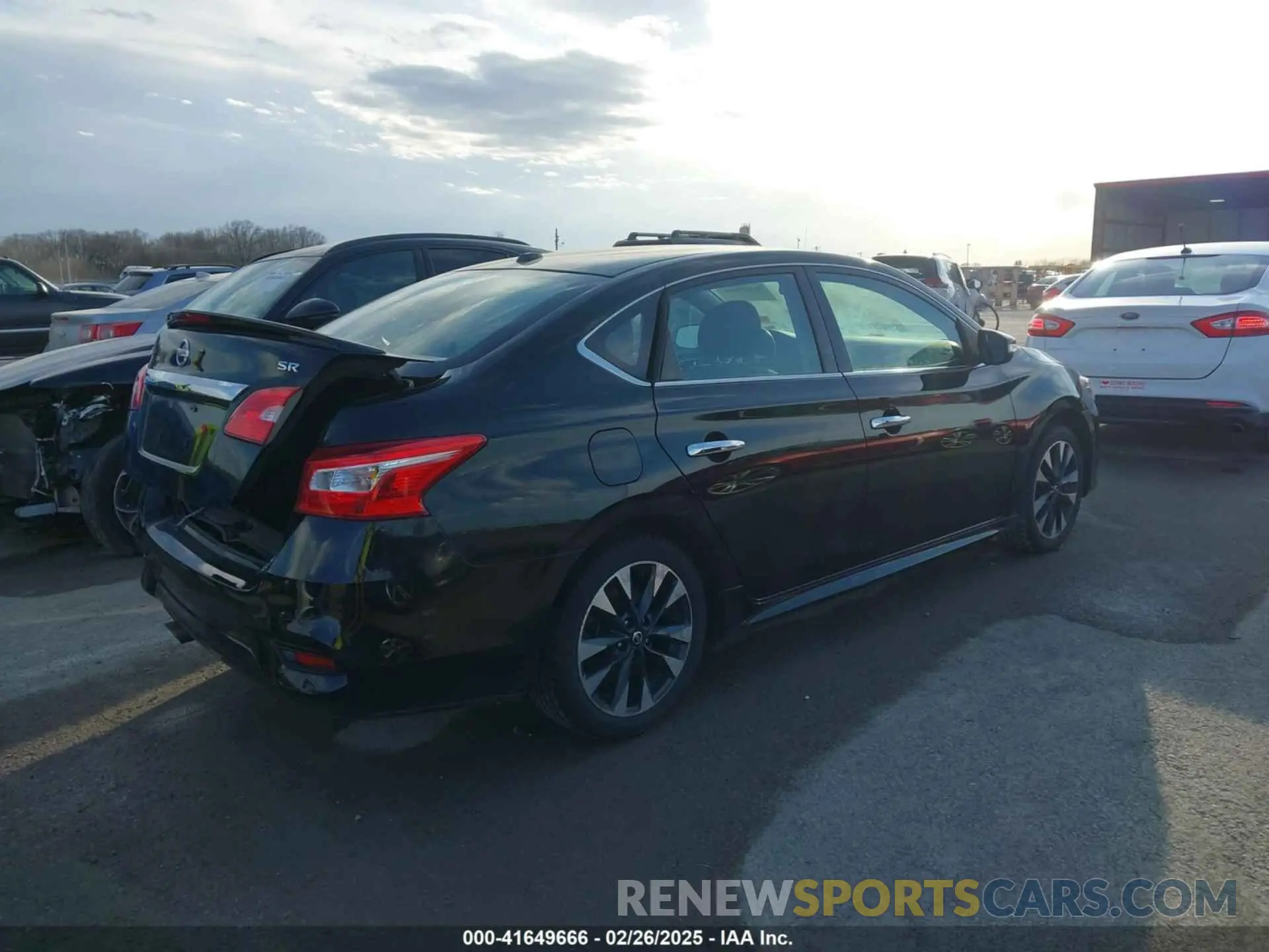 4 Photograph of a damaged car 3N1AB7AP0KY373618 NISSAN SENTRA 2019
