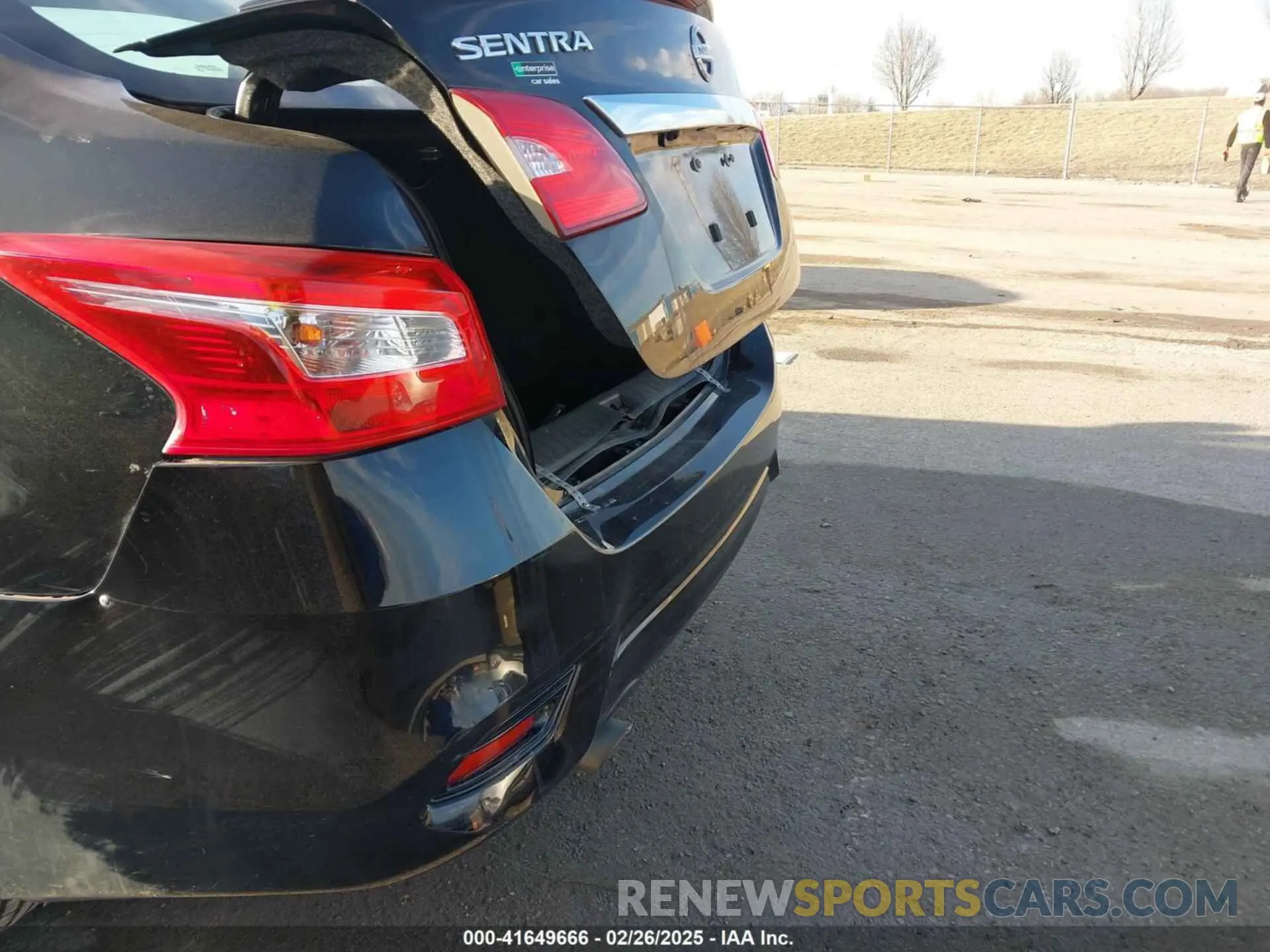 6 Photograph of a damaged car 3N1AB7AP0KY373618 NISSAN SENTRA 2019